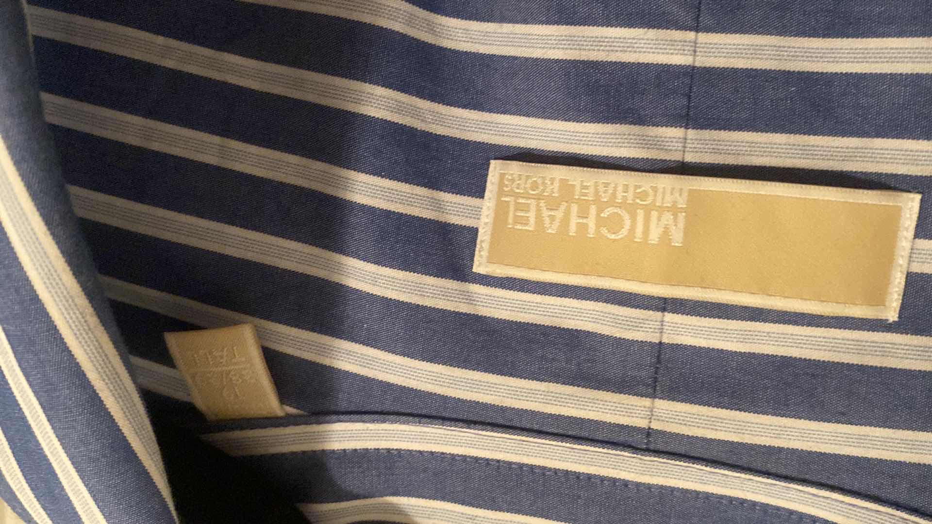 Photo 1 of MENS SIZES 3 XLTALL AND NECK 19 SLEEVE 38/39 DESIGNER DRESS SHIRTS