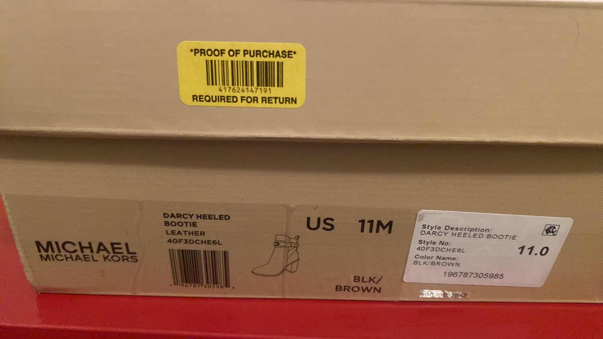 Photo 1 of NEW IN BOX LADIES SIZE 11 MICHAEL KORS DARCY BOOTS