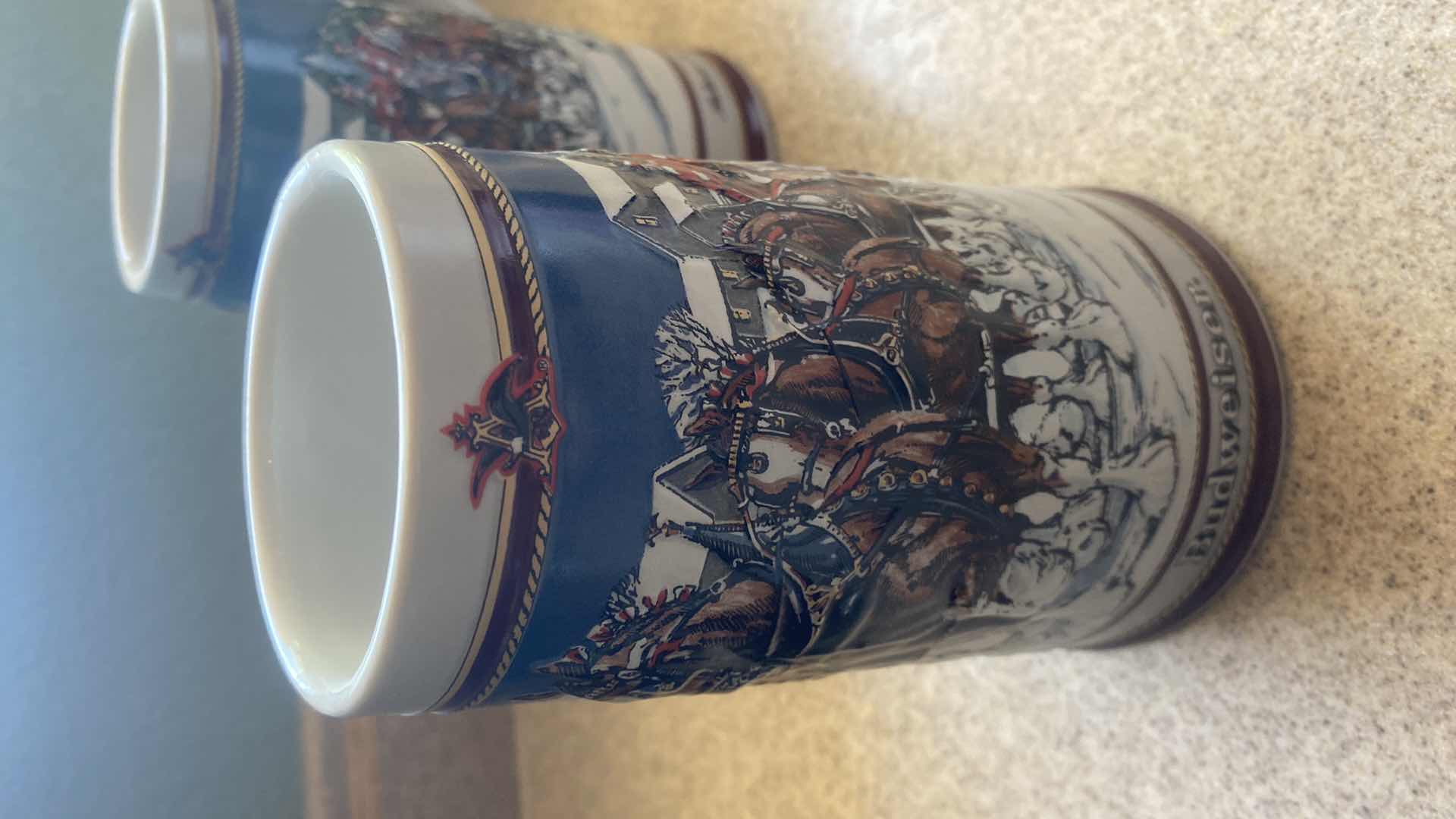 Photo 1 of ANHEUSER BUSH BUDWEISER COLLECTIBLE MUGS