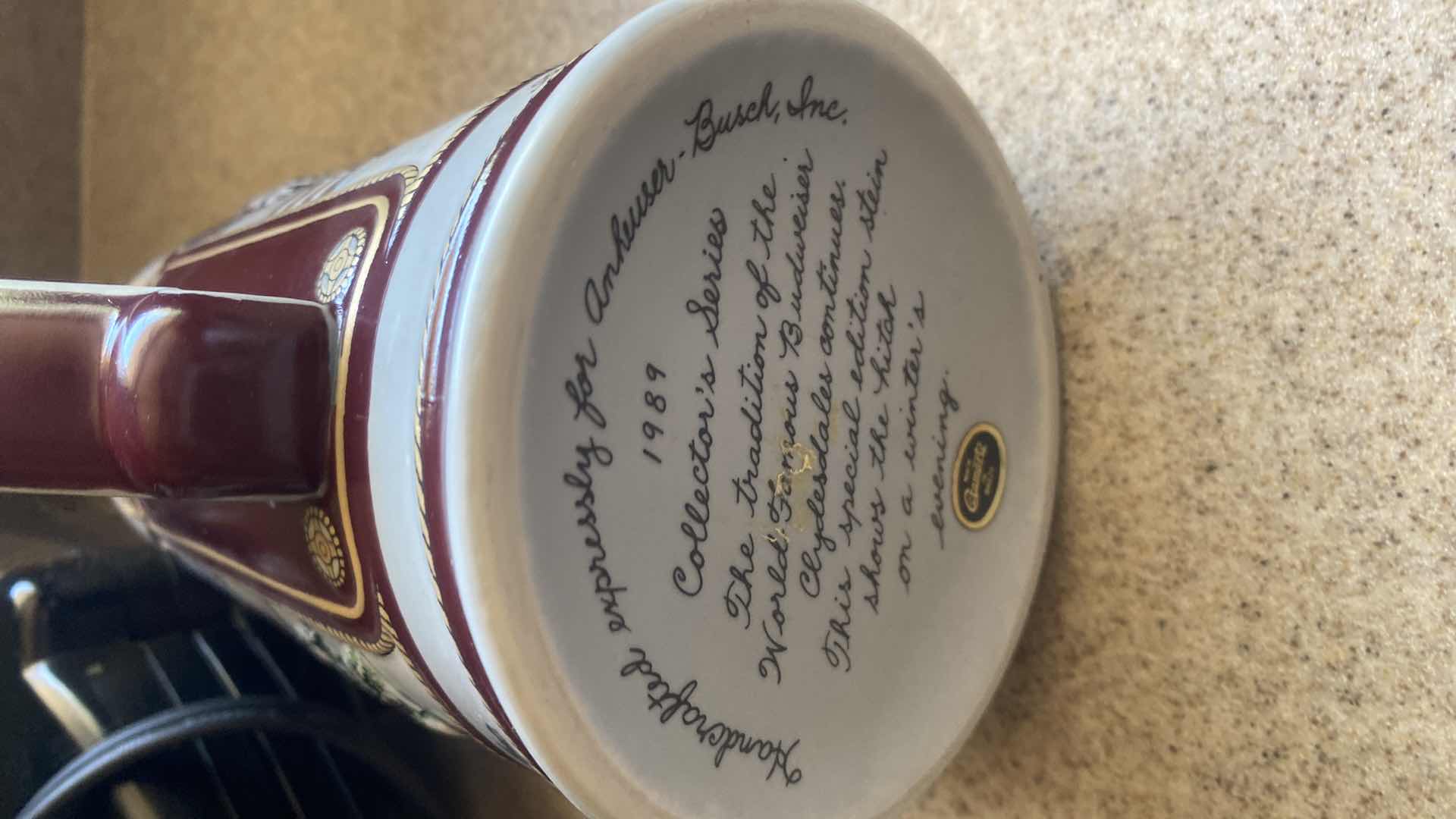 Photo 1 of ANHEUSER BUSH BUDWEISER COLLECTIBLE MUGS