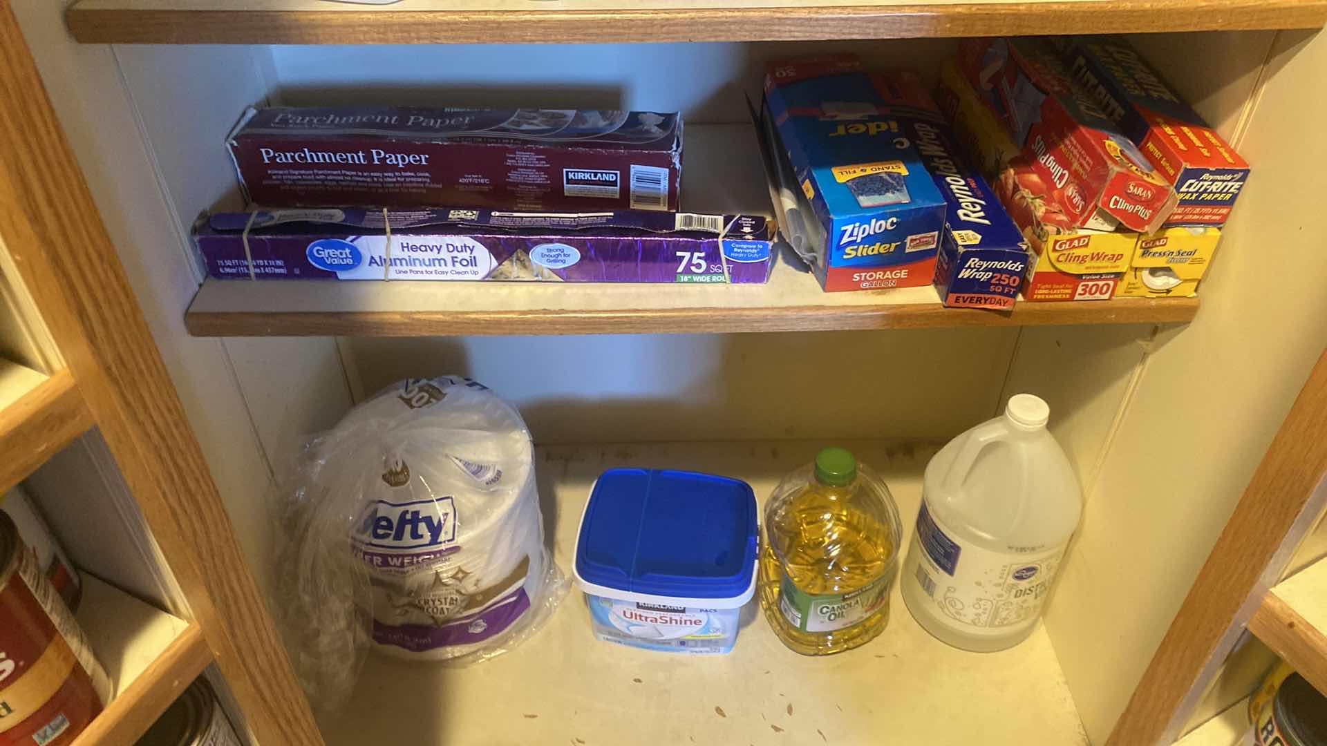 Photo 1 of CONTENTS OF KITCHEN CABINET - PANTRY