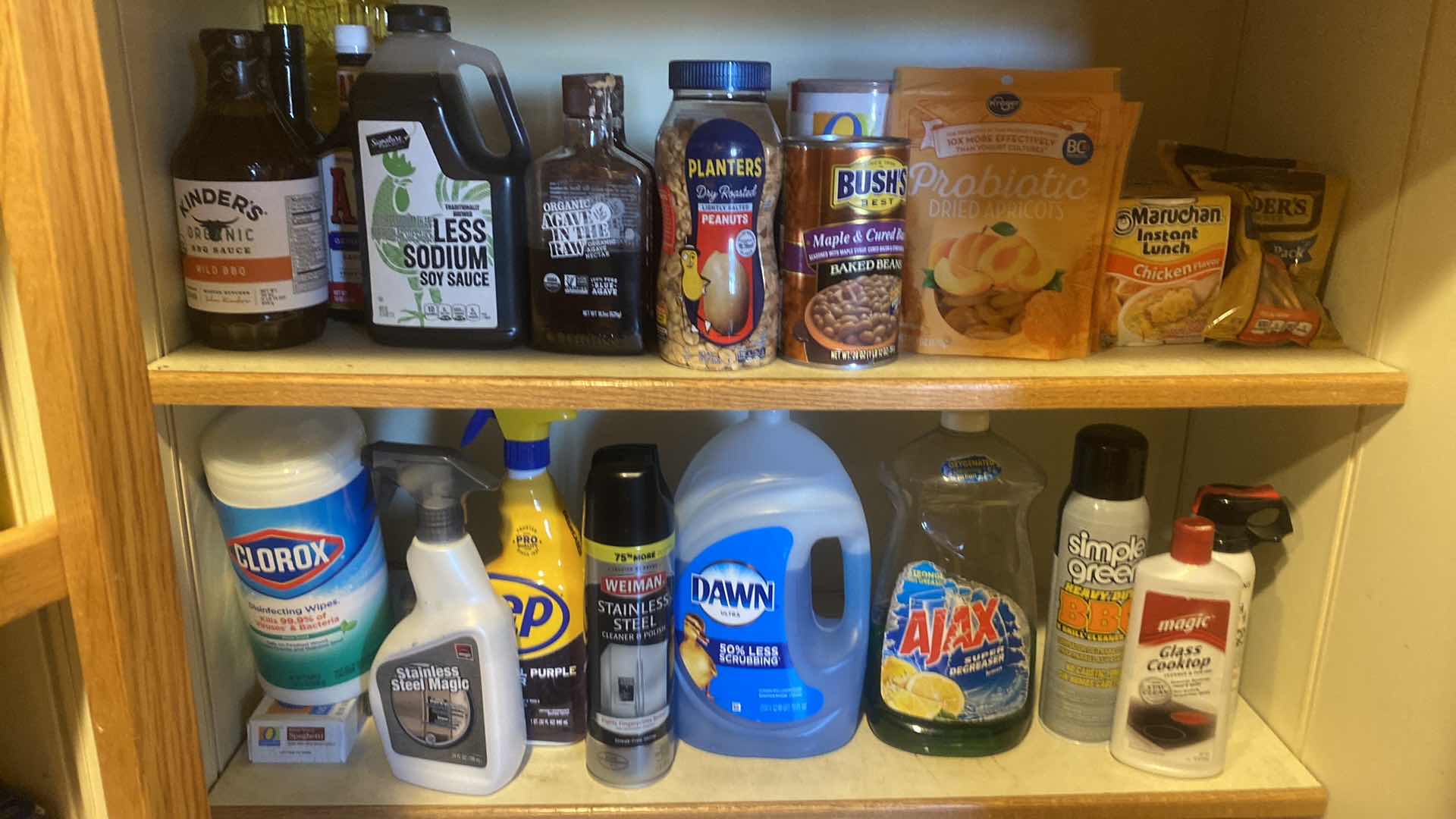 Photo 1 of CONTENTS OF KITCHEN CABINET - PANTRY