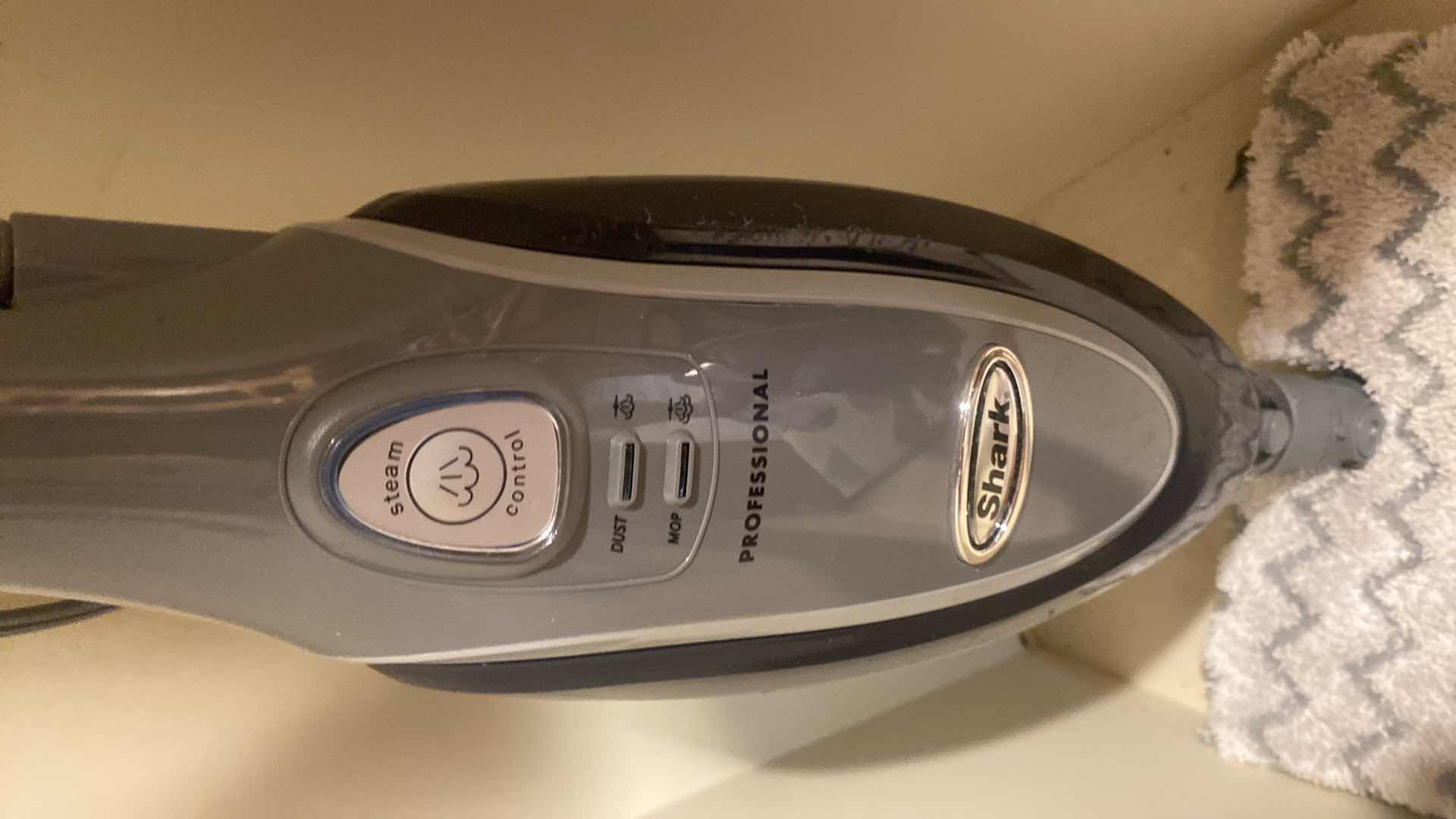 Photo 1 of CONTENTS KITCHEN CABINET - SHARK FLOOR STEAMER & BISSELL SPOTCLEAN PRO