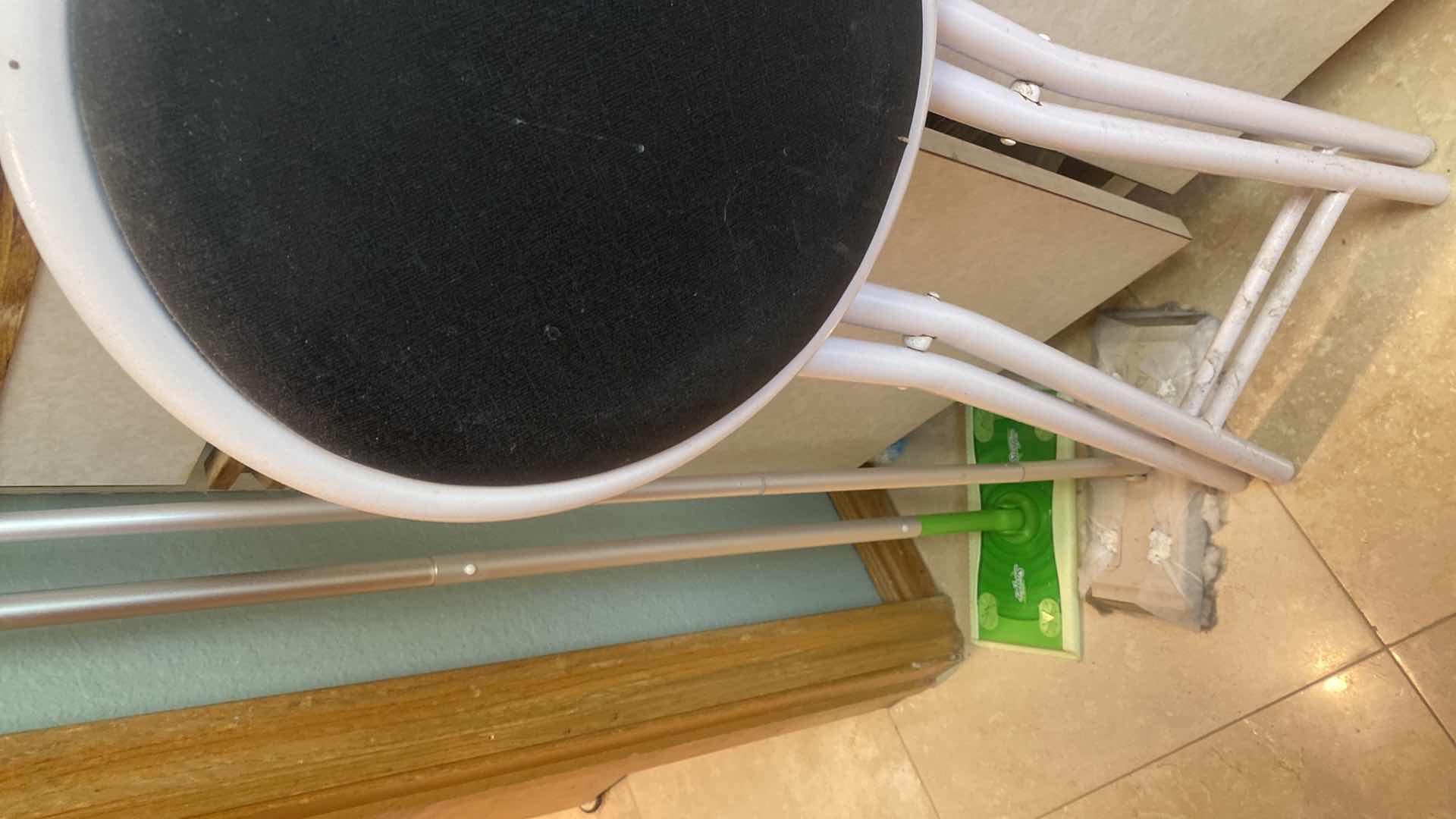 Photo 1 of CLEANING TOOLS, STOOL & LAUNDRY BASKETS