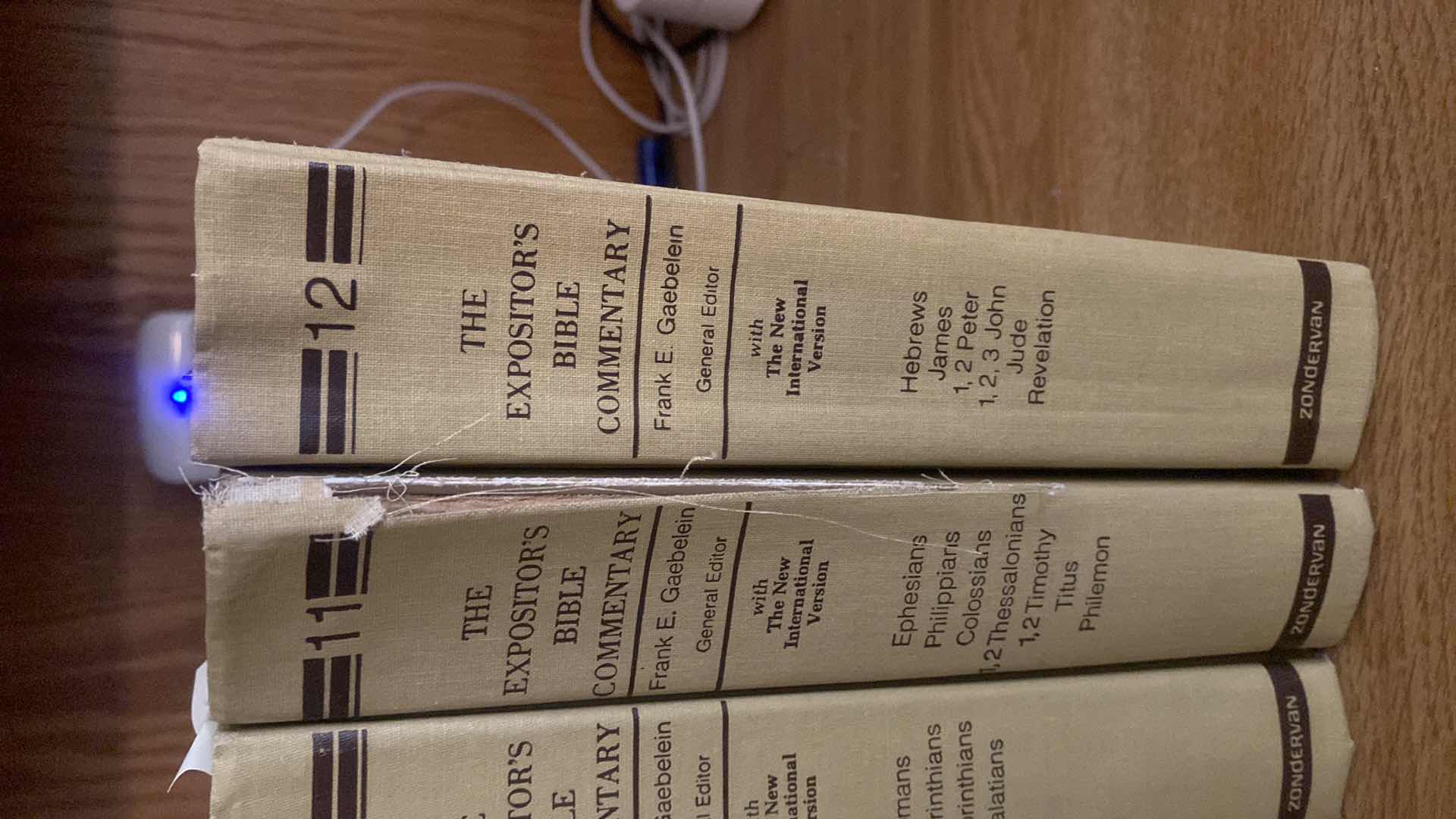 Photo 1 of 12 BOOK COLLECTION OF “THE EXPOSITORS BIBLE COMMENTARY” by FRANK E. GAEBELEIN PUBLISHED 1979 to 1981