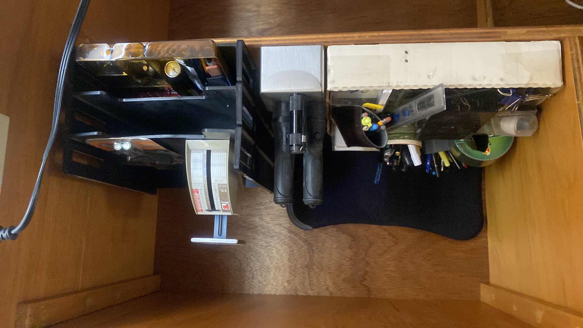 Photo 1 of 2 SHELVES ASSORTED OFFICE SUPPLIES