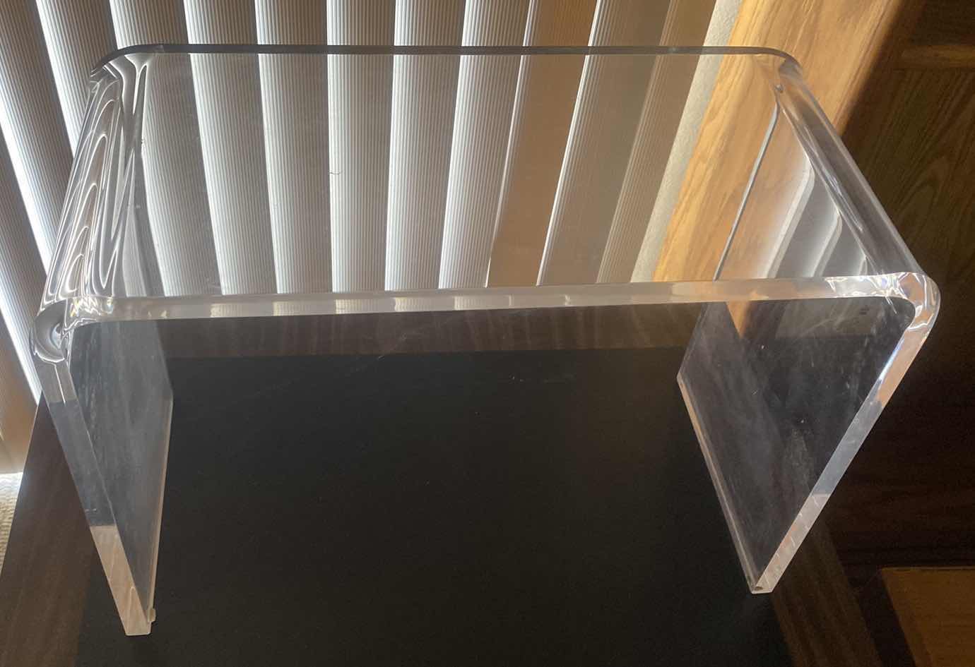 Photo 1 of ACRYLIC SHELF 22“ x 10“ H 16”