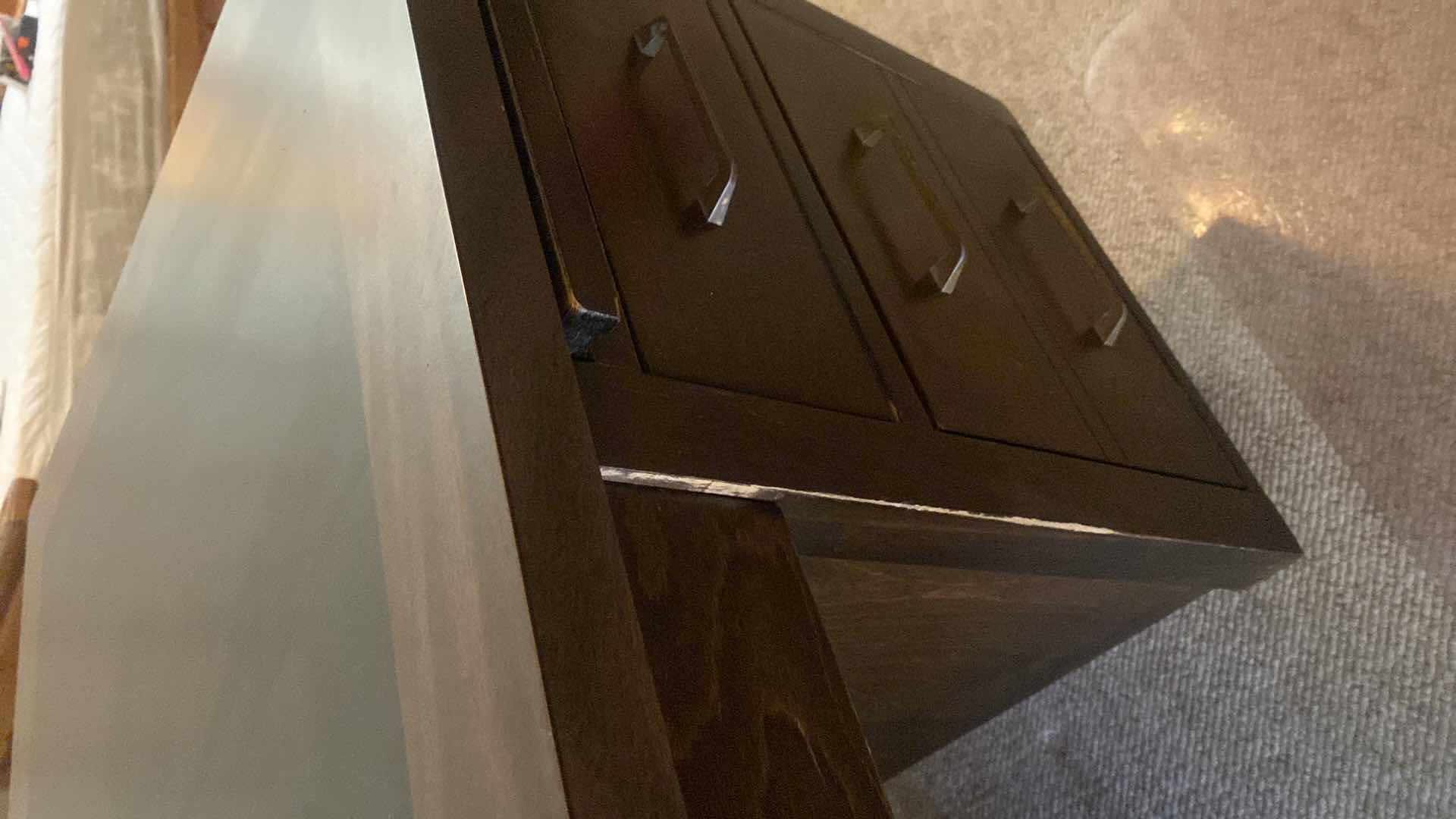 Photo 1 of 6 DRAWER WOOD DESK 
60” x 30” H 29”