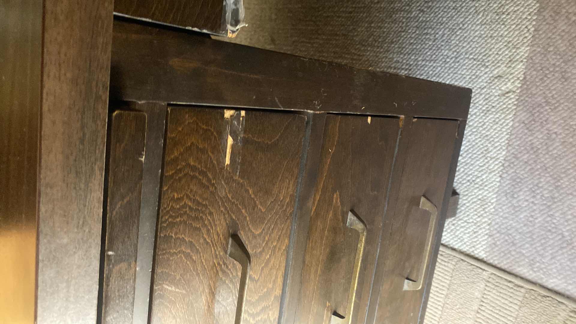 Photo 1 of 6 DRAWER WOOD DESK 
60” x 30” H 29”