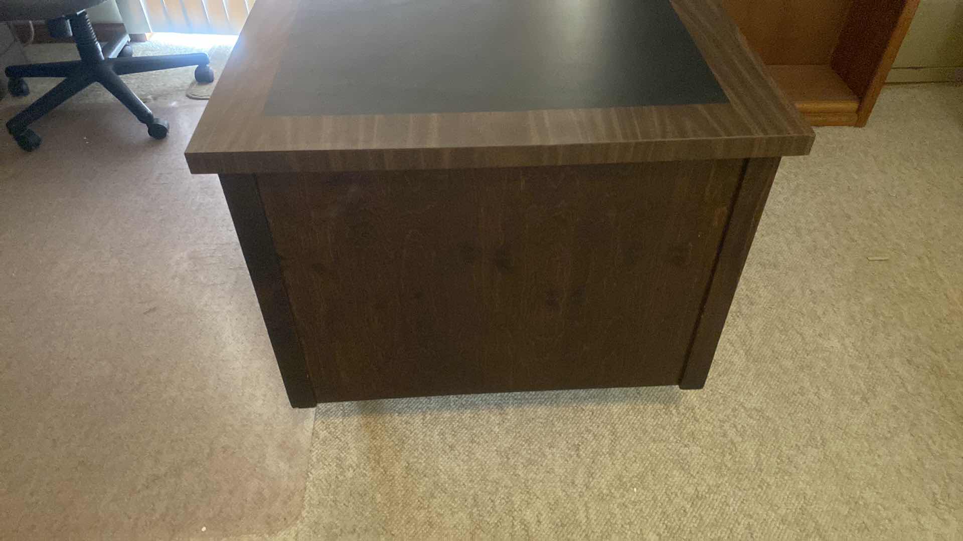 Photo 1 of 6 DRAWER WOOD DESK 
60” x 30” H 29”