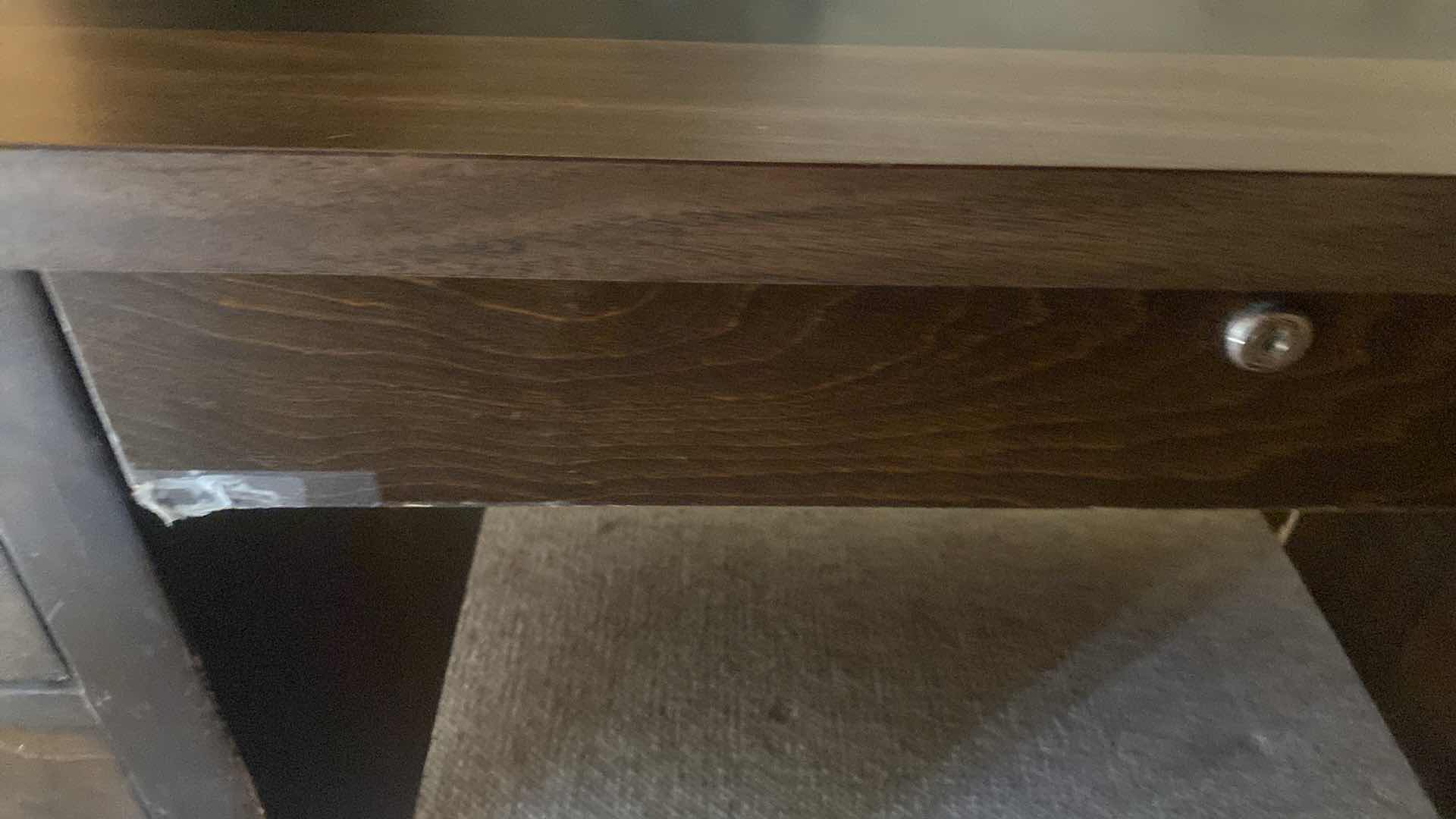 Photo 1 of 6 DRAWER WOOD DESK 
60” x 30” H 29”