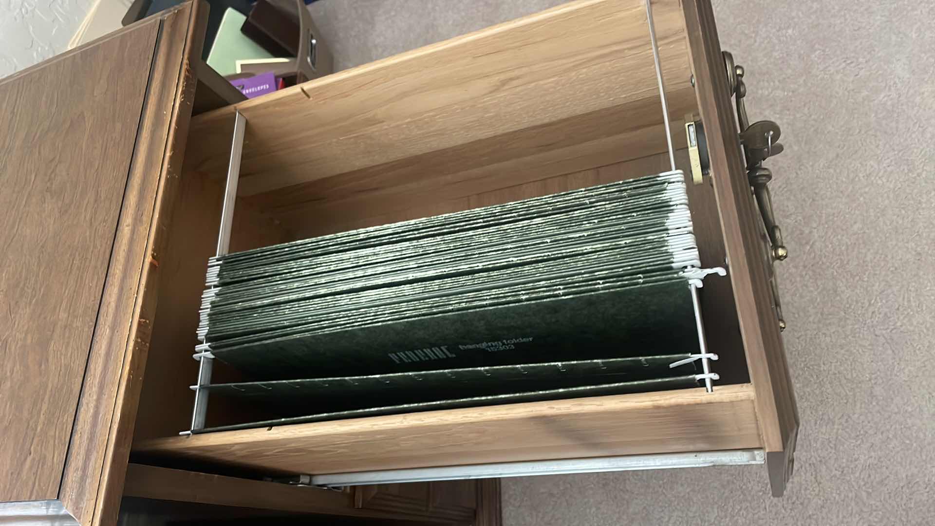 Photo 1 of LOCKABLE FILE CABINET W/KEYS 27" x 18" H 29"