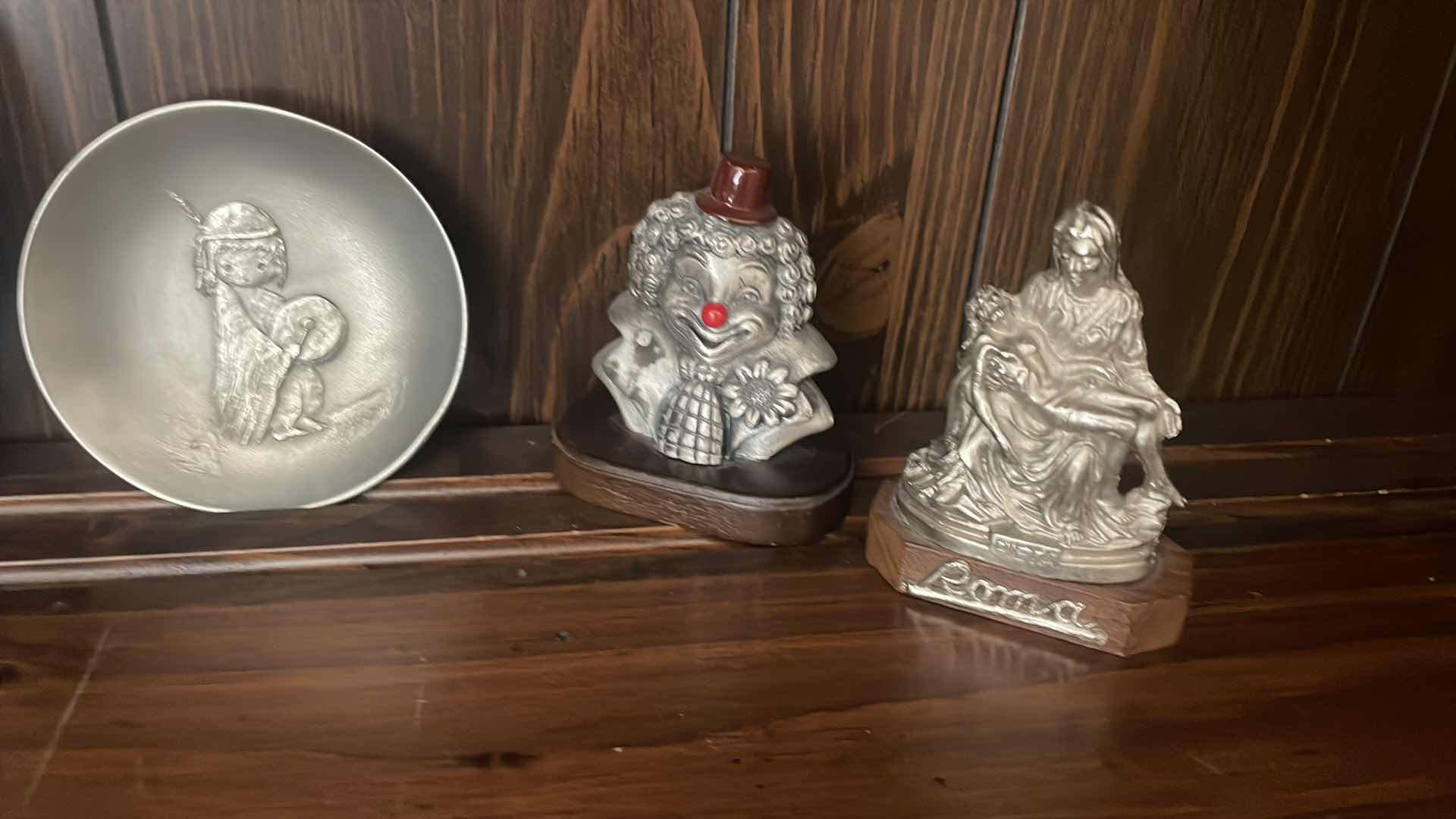 Photo 1 of PEWTER FIGURES