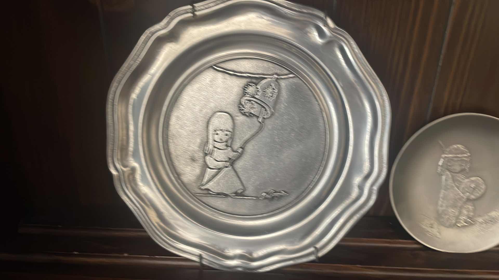 Photo 1 of PEWTER FIGURES