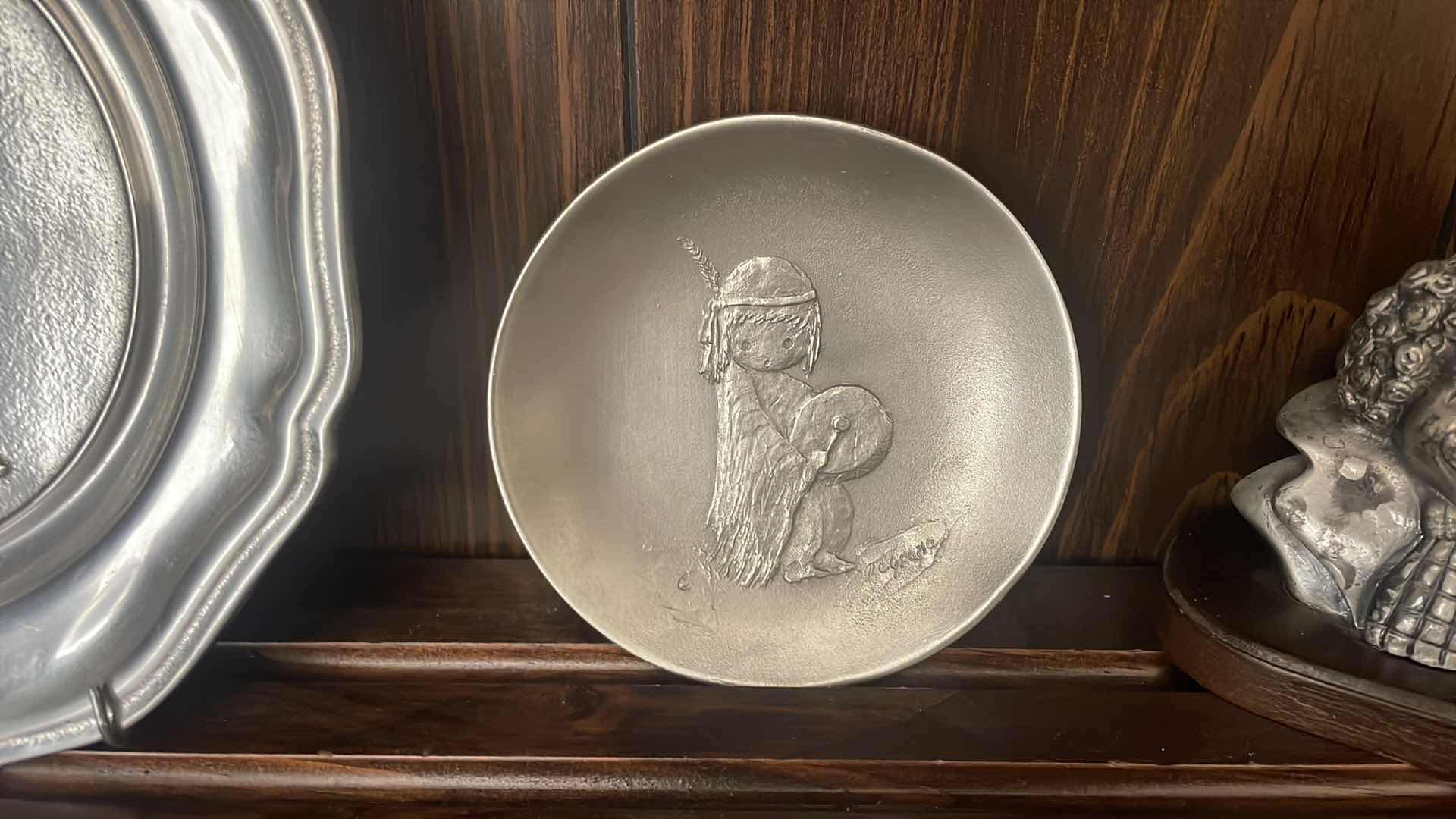 Photo 1 of PEWTER FIGURES