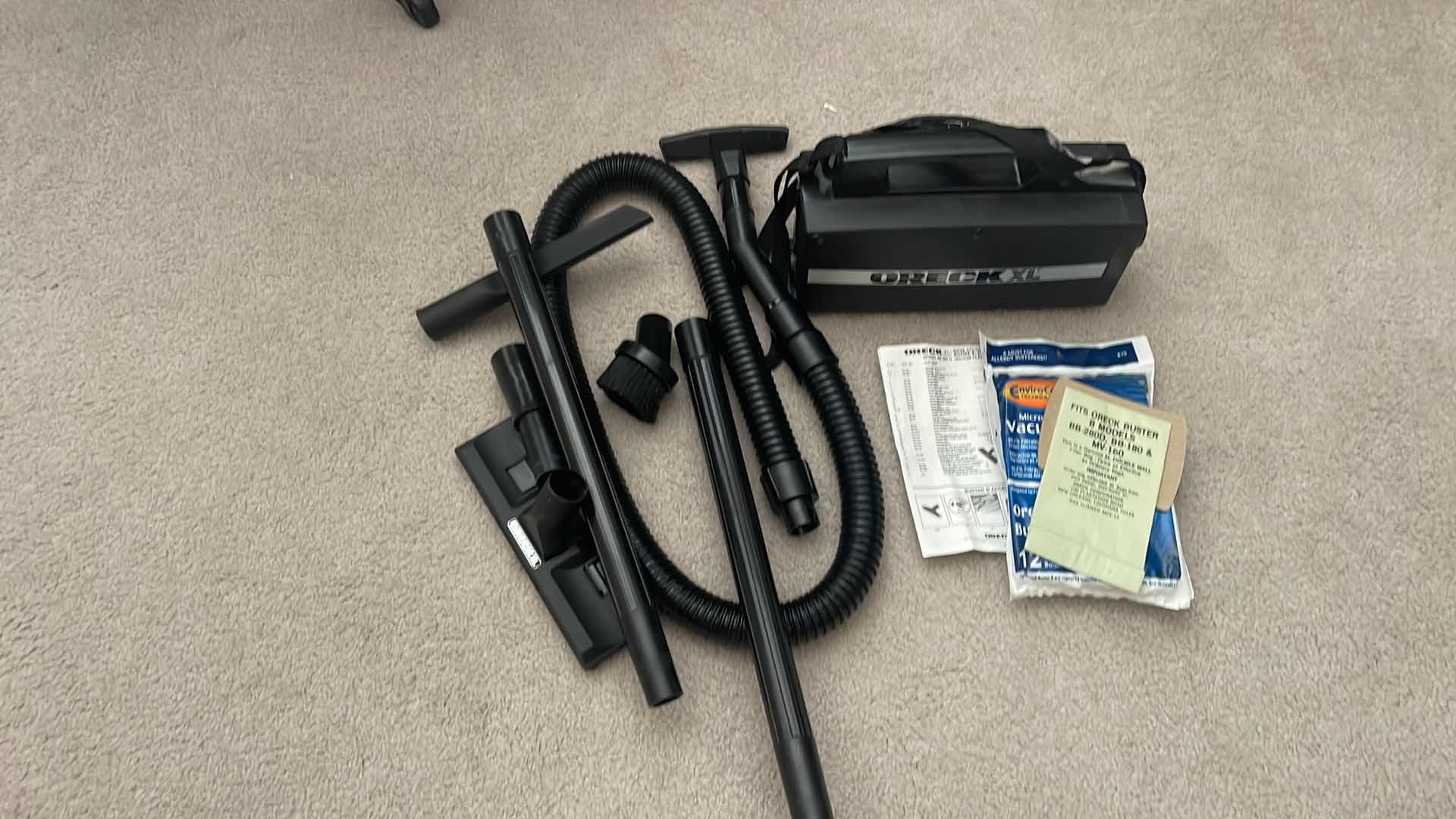 Photo 1 of ORECK XL BUSTER VACUUM