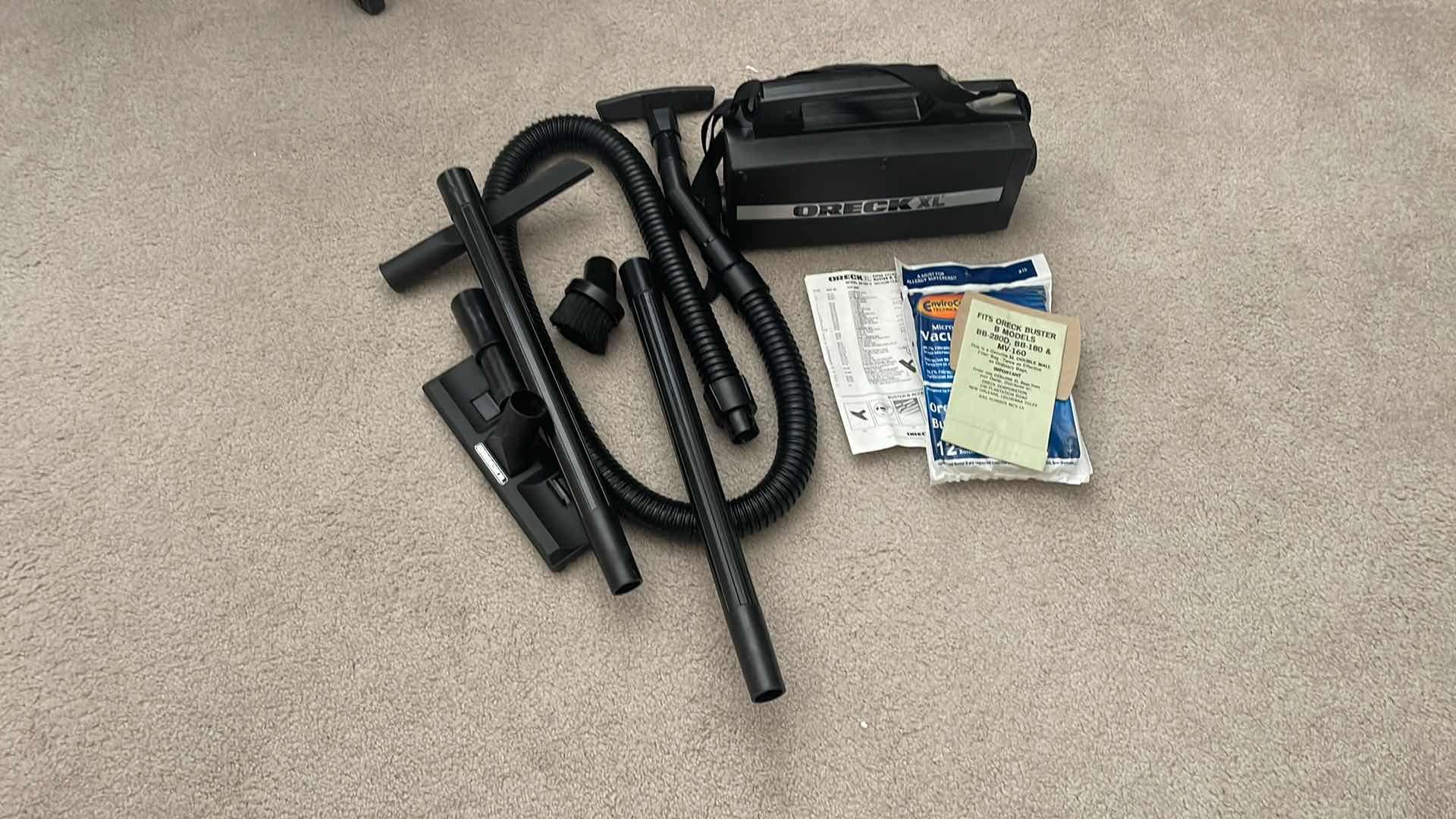 Photo 1 of ORECK XL BUSTER VACUUM