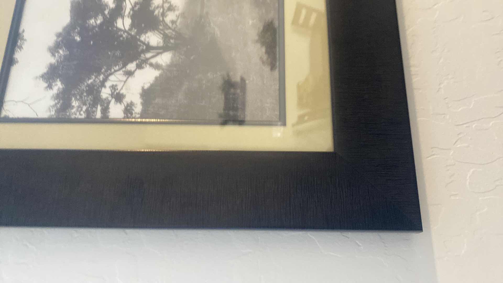 Photo 1 of FRAMED TREES SIGNED PRINT ARTWORK 45” x 21”