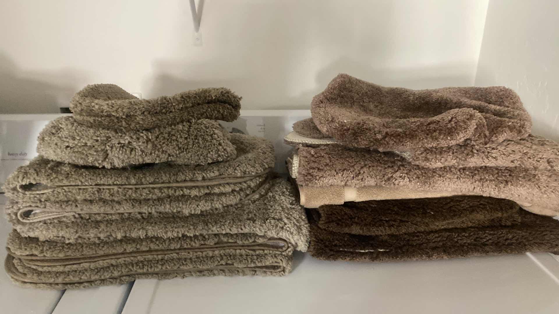 Photo 1 of 12-TAN & BROWN BATH RUGS