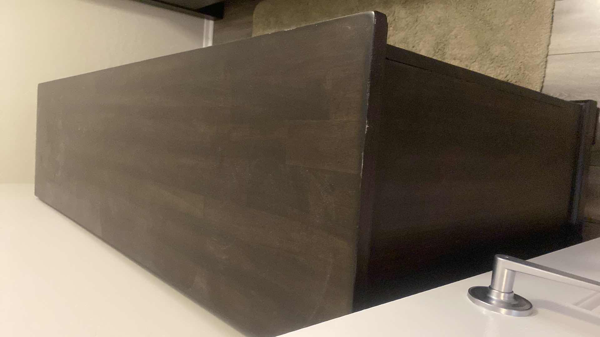 Photo 1 of DARK WOOD 9 DRAWER DRESSER  WITH DOVETAIL CONSTRUCTION 68“ x 18“ H40”