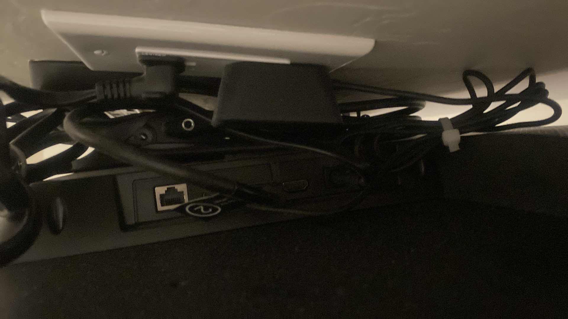 Photo 1 of 33” SAMSUNG TV WITH REMOTE & WALL MOUNT