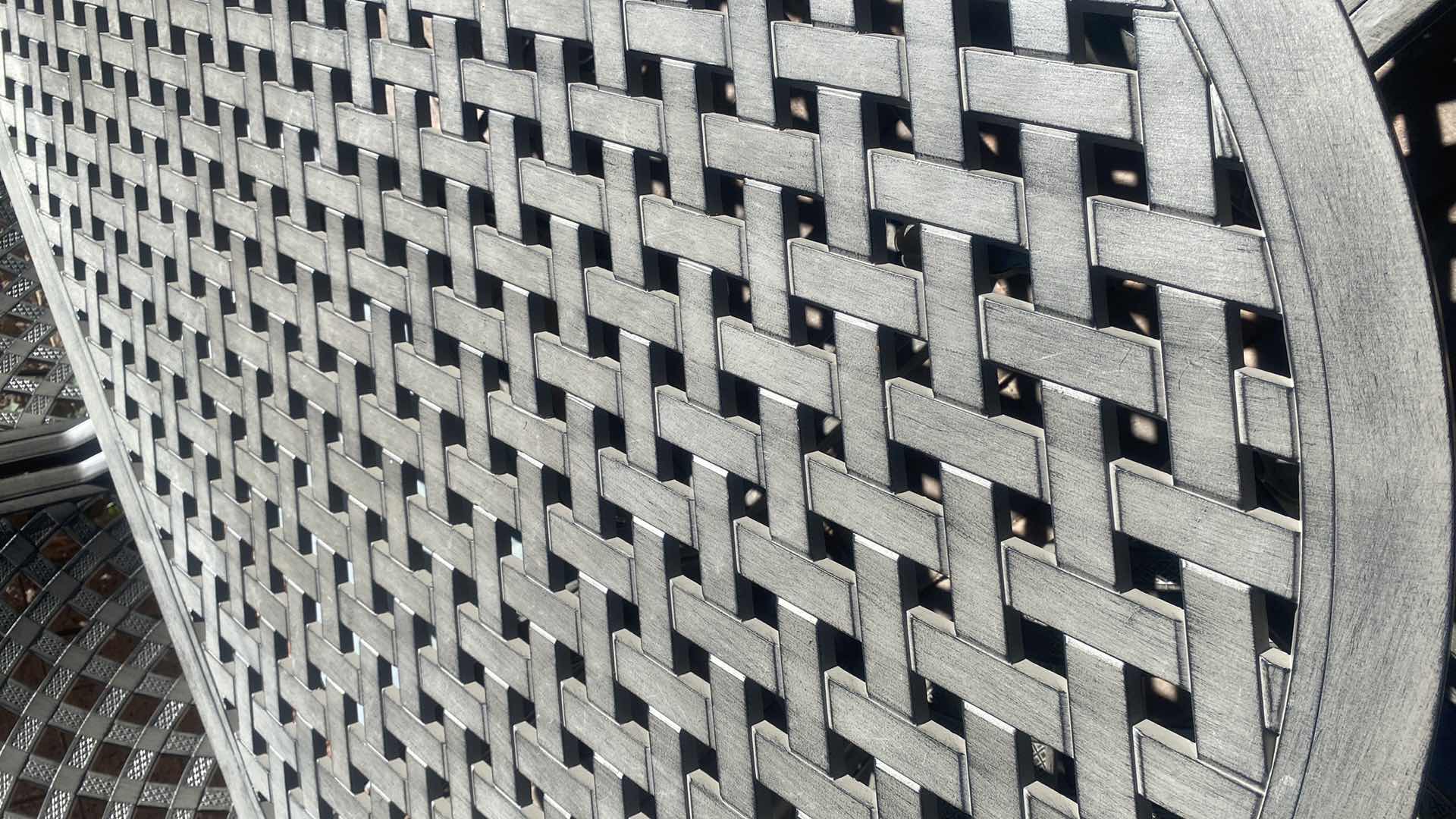 Photo 1 of GATHERCRAFT PREMIUM ALUMINUM HALSTON PATIO TABLE 86” x 42” ( Chairs sold separately)