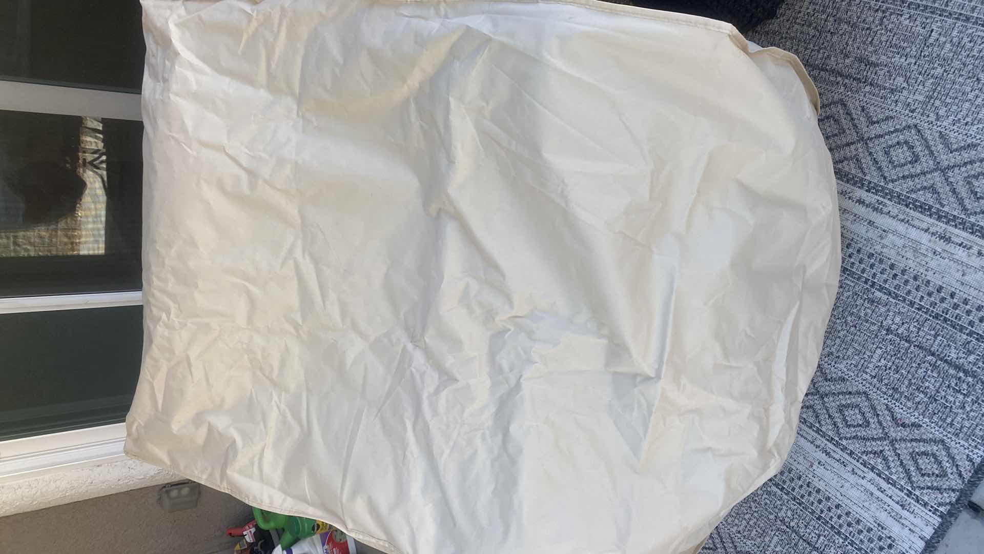 Photo 1 of RATTAN SWIVEL PATIO CHAIR WITH CUSHION (2 Available sold separately) chair cover included