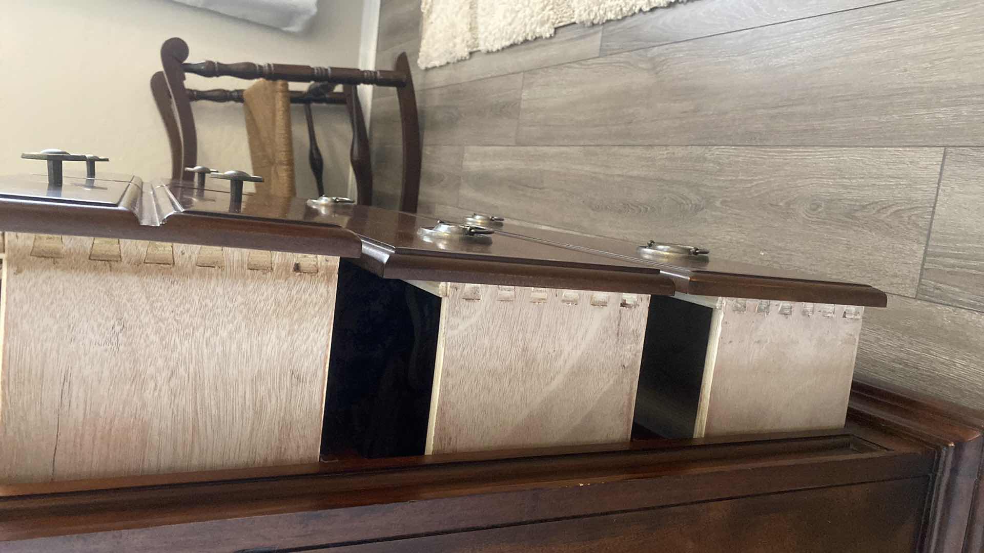 Photo 1 of WOOD TRADITIONAL 6 DRAWER DRESSER WITH DOVETAIL CONSTRUCTION 63” x 18 1/2” H34 1/2”