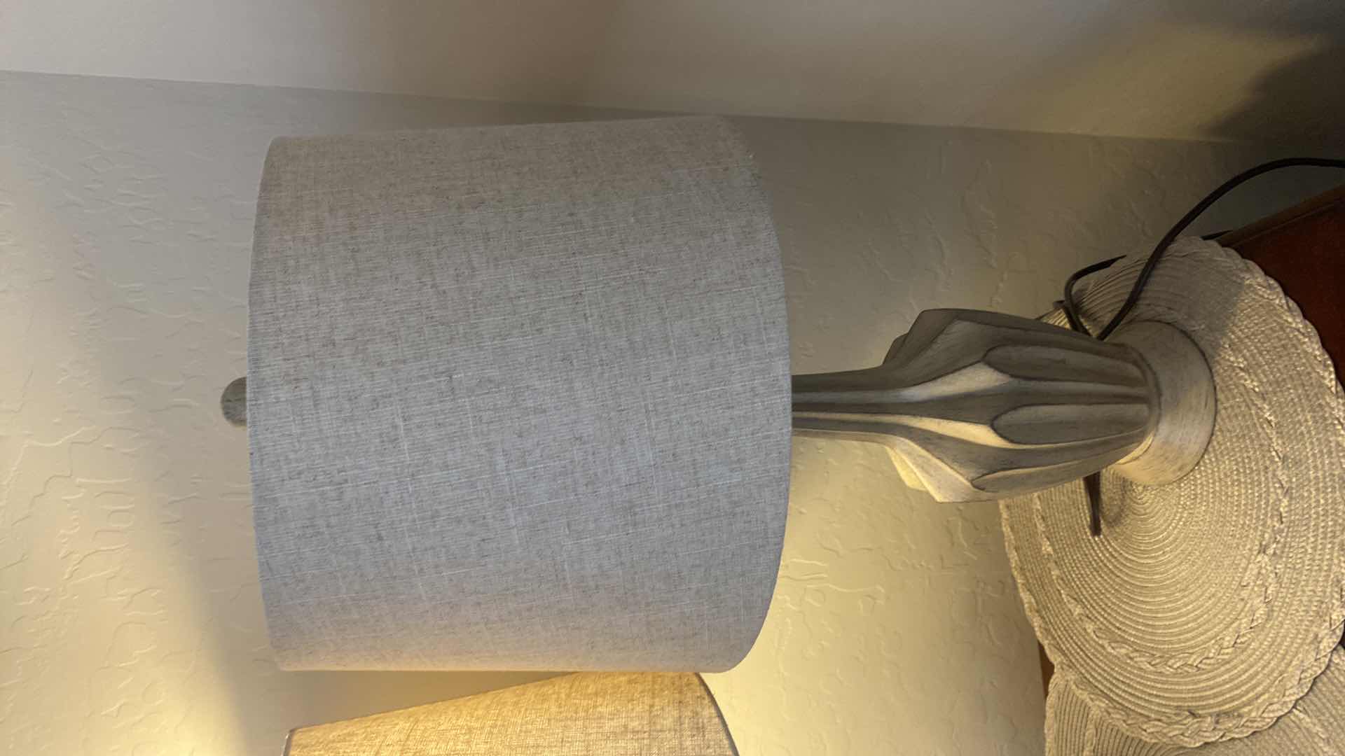 Photo 1 of PAIR OF TABLE LAMPS H25”