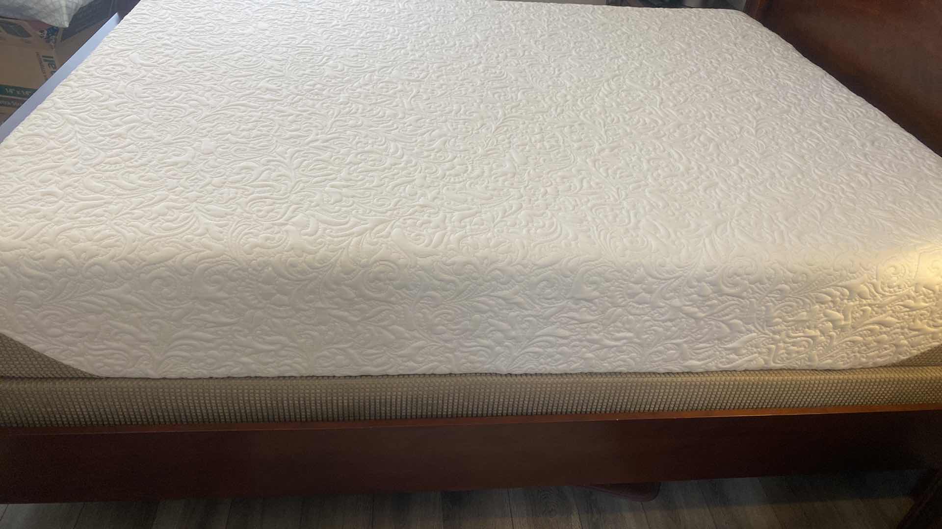 Photo 1 of SALT LAKE FOAM QUEEN MATTRESS WITH COVER 60” x 78” AND BOX SPRING (Bed not included sold separately)