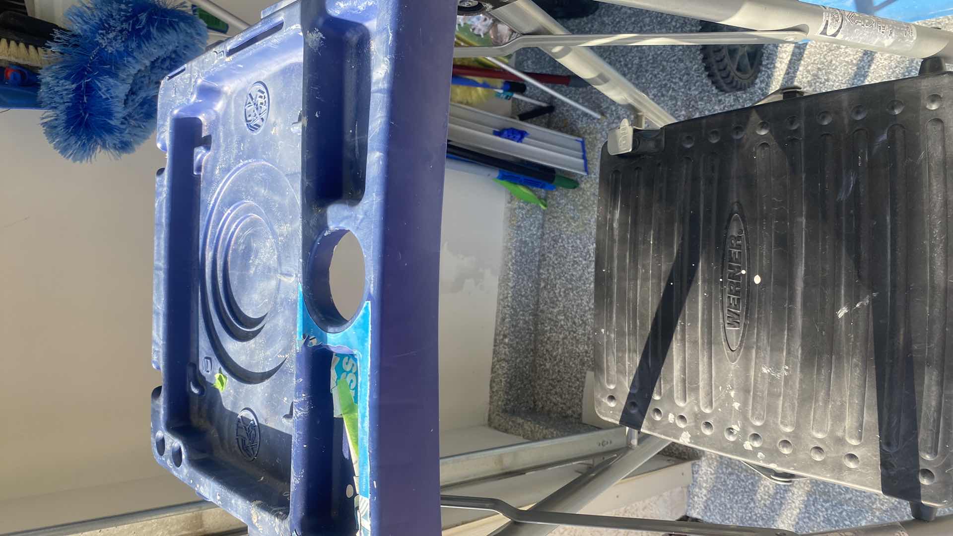 Photo 1 of WERNER PAINTING LADDER 57”