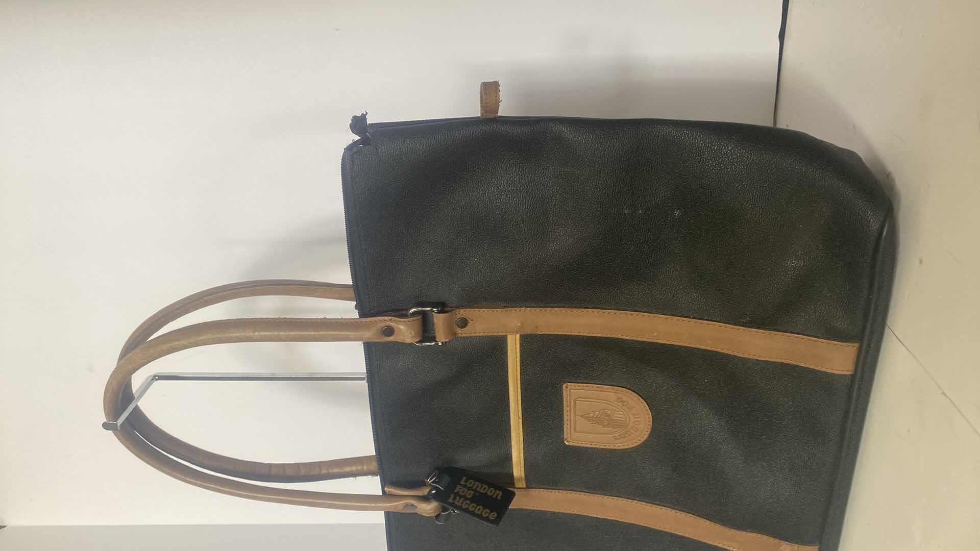 Photo 1 of BLACK LONDON FOG TRAVEL TOTE