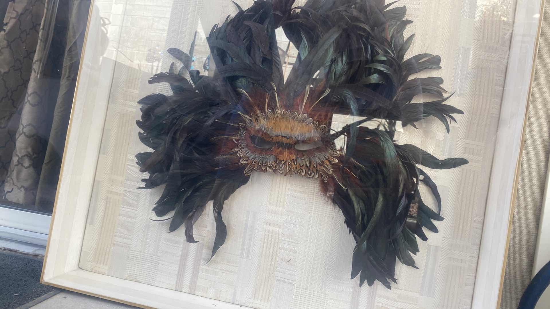 Photo 1 of FRAMED VENETIAN MASK 29 1/2” x 29 1/2”