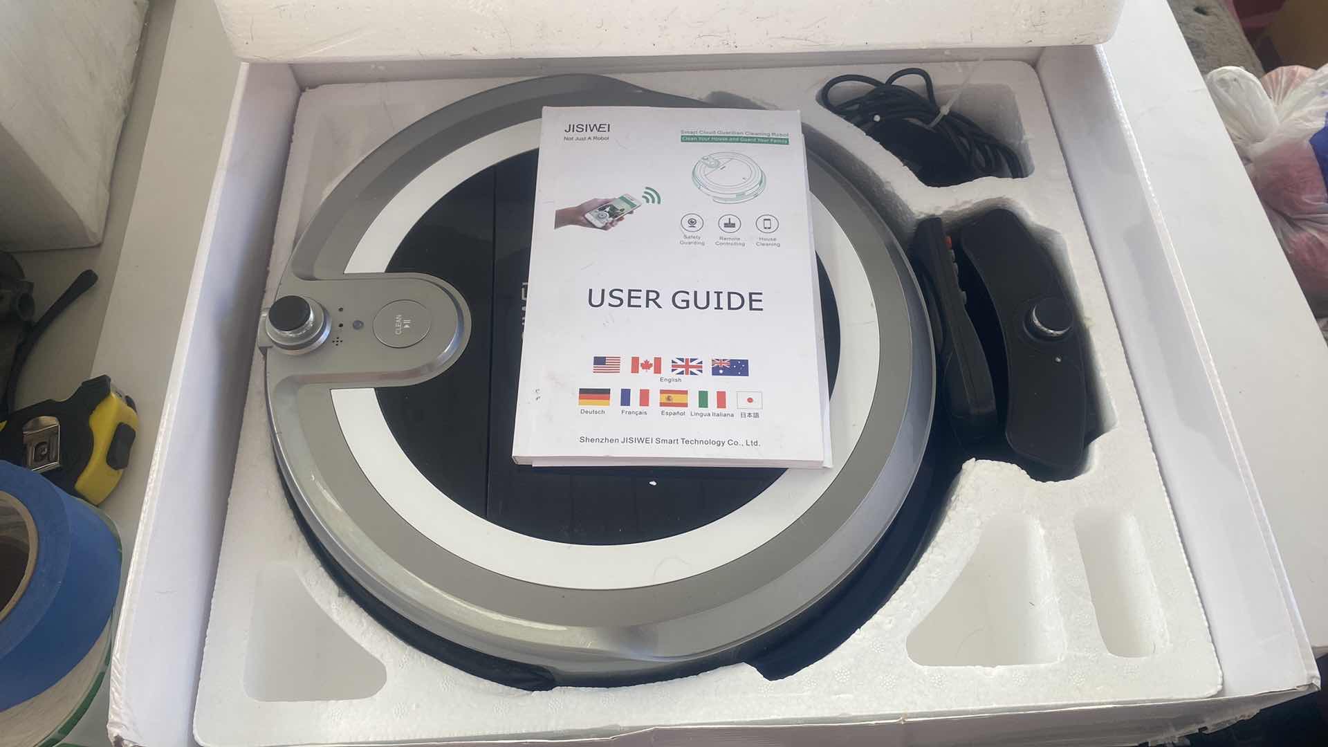 Photo 1 of JISIWEI SMART VACUUM CLEANING ROBOT