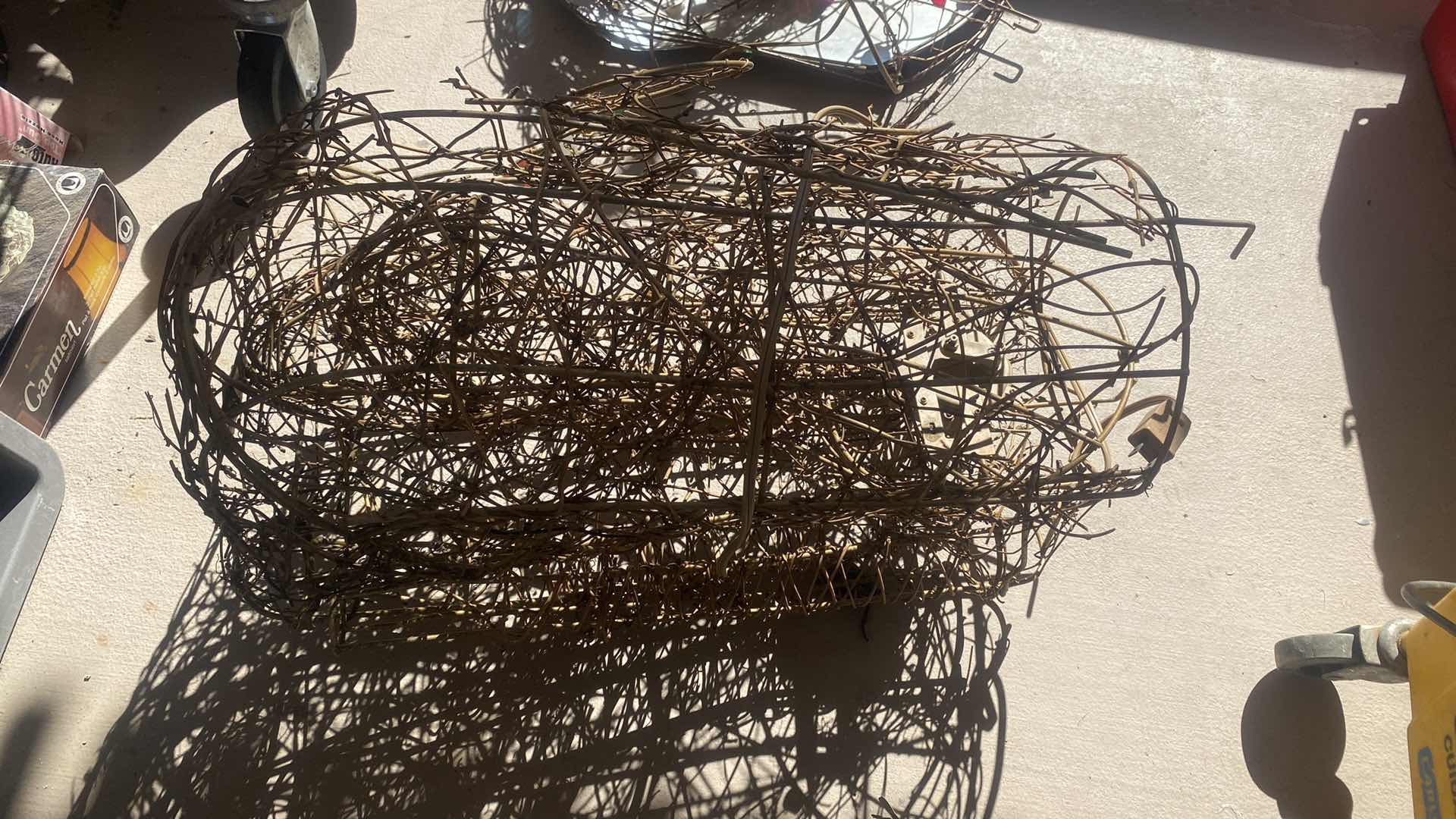 Photo 1 of 2-HOLIDAY DECOR REINDEER & SNOWMAN