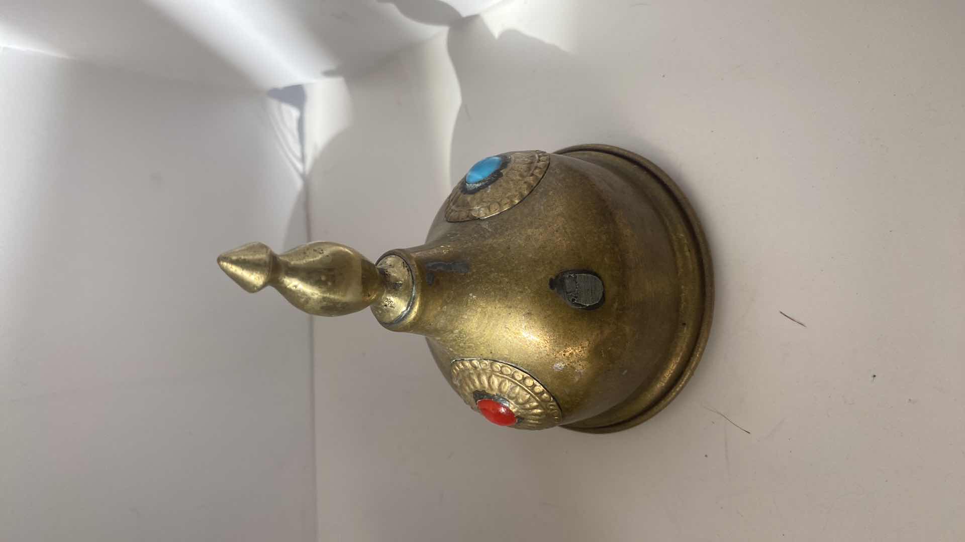 Photo 4 of 4-BRASS FROM INDIA PLATE MEASURES 11 1/2”