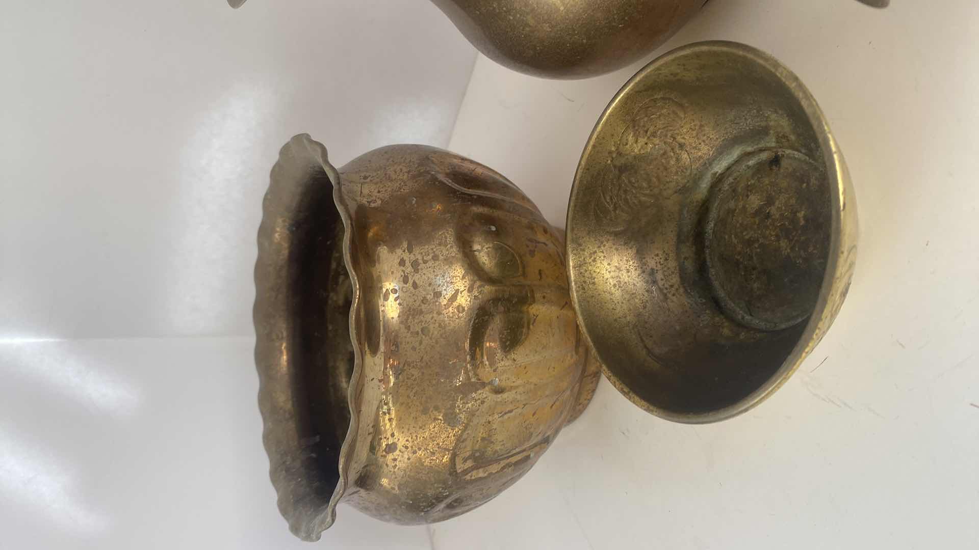 Photo 1 of 5-BRASS PITCHER H 7”