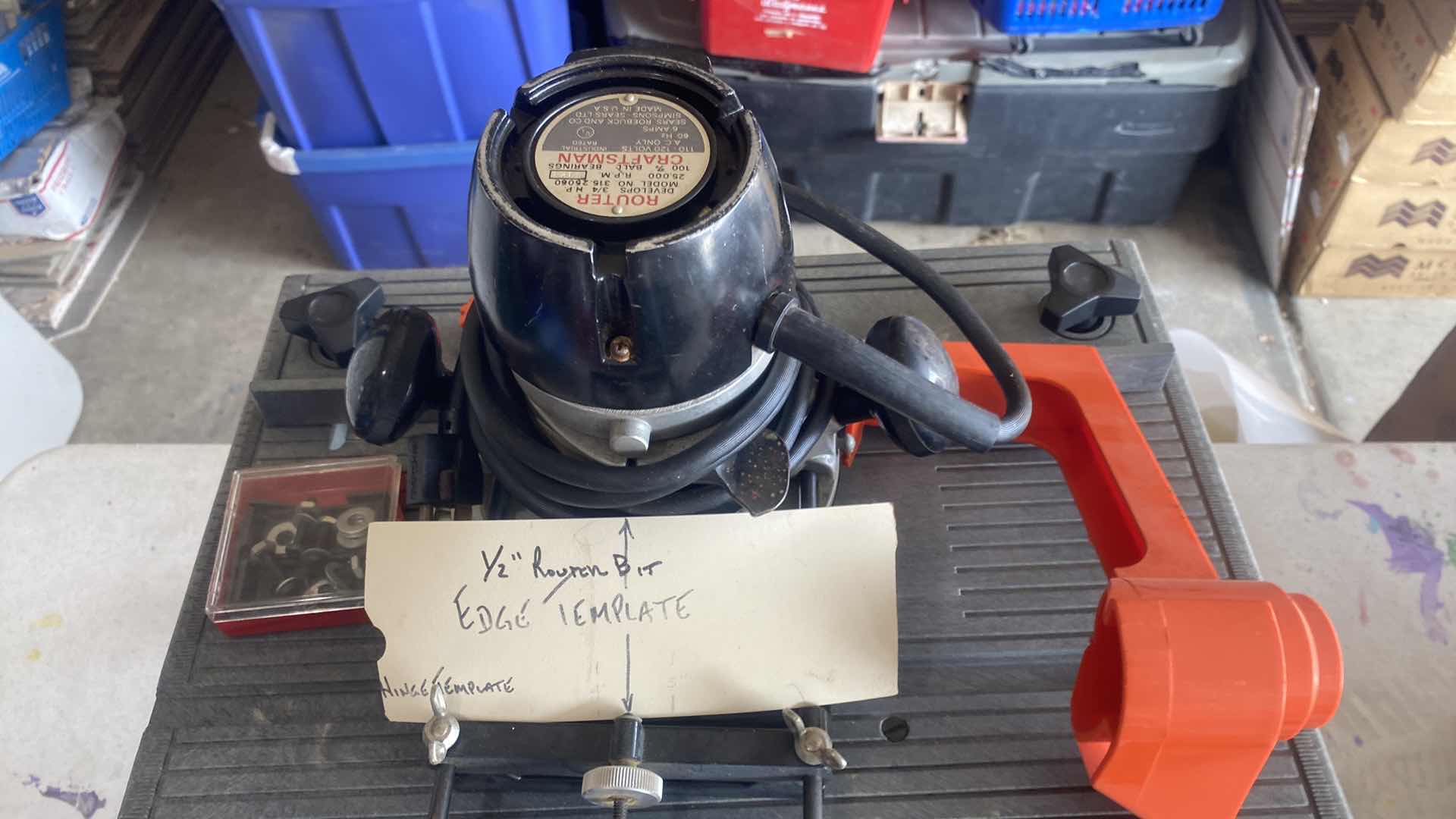 Photo 1 of HIRSH ROUTER & TABLE SAW