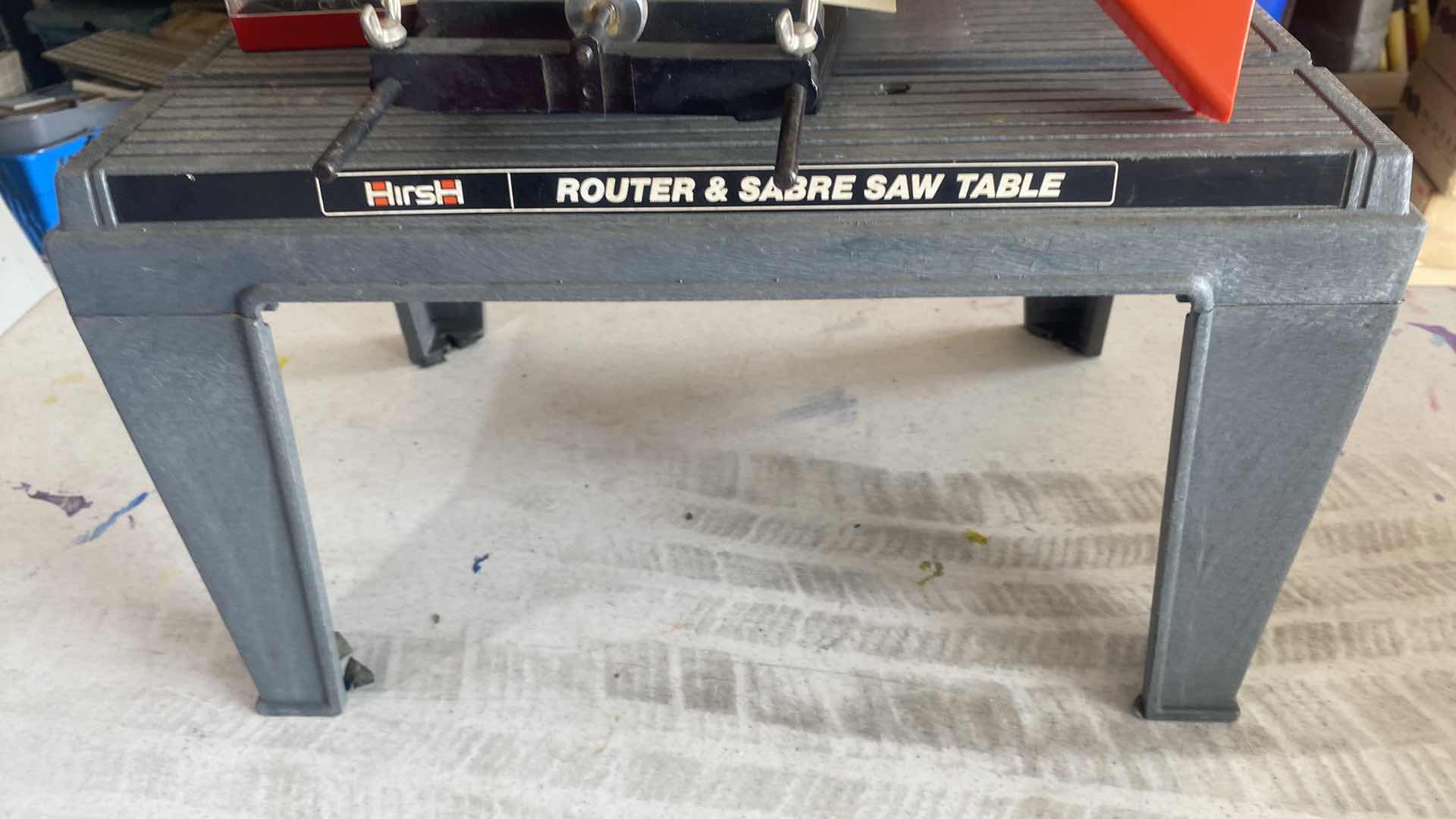 Photo 1 of HIRSH ROUTER & TABLE SAW