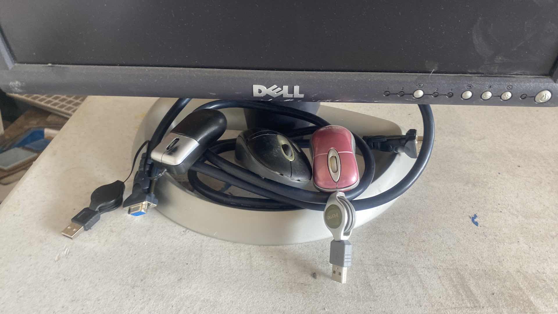 Photo 1 of DELL 20” MONITOR WITH CORD & 3 MICE