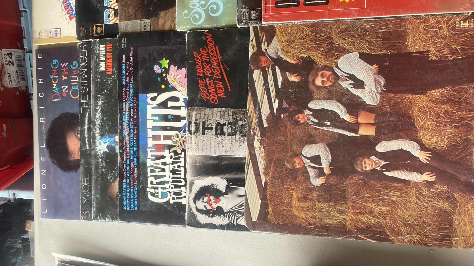 Photo 1 of 18-RECORD ALBUMS 60’s & 70’s