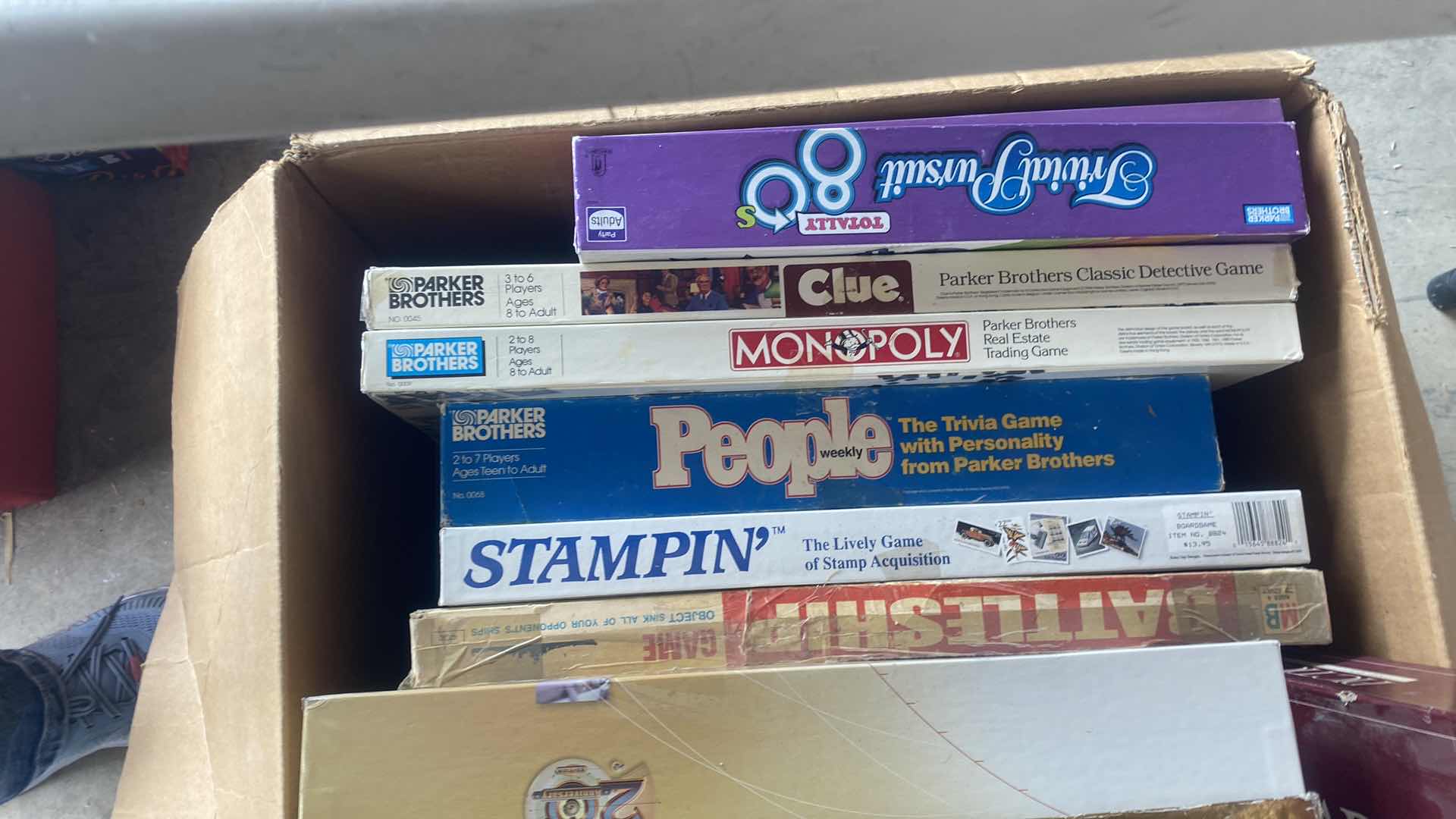 Photo 1 of BOX OF BOARD GAMES