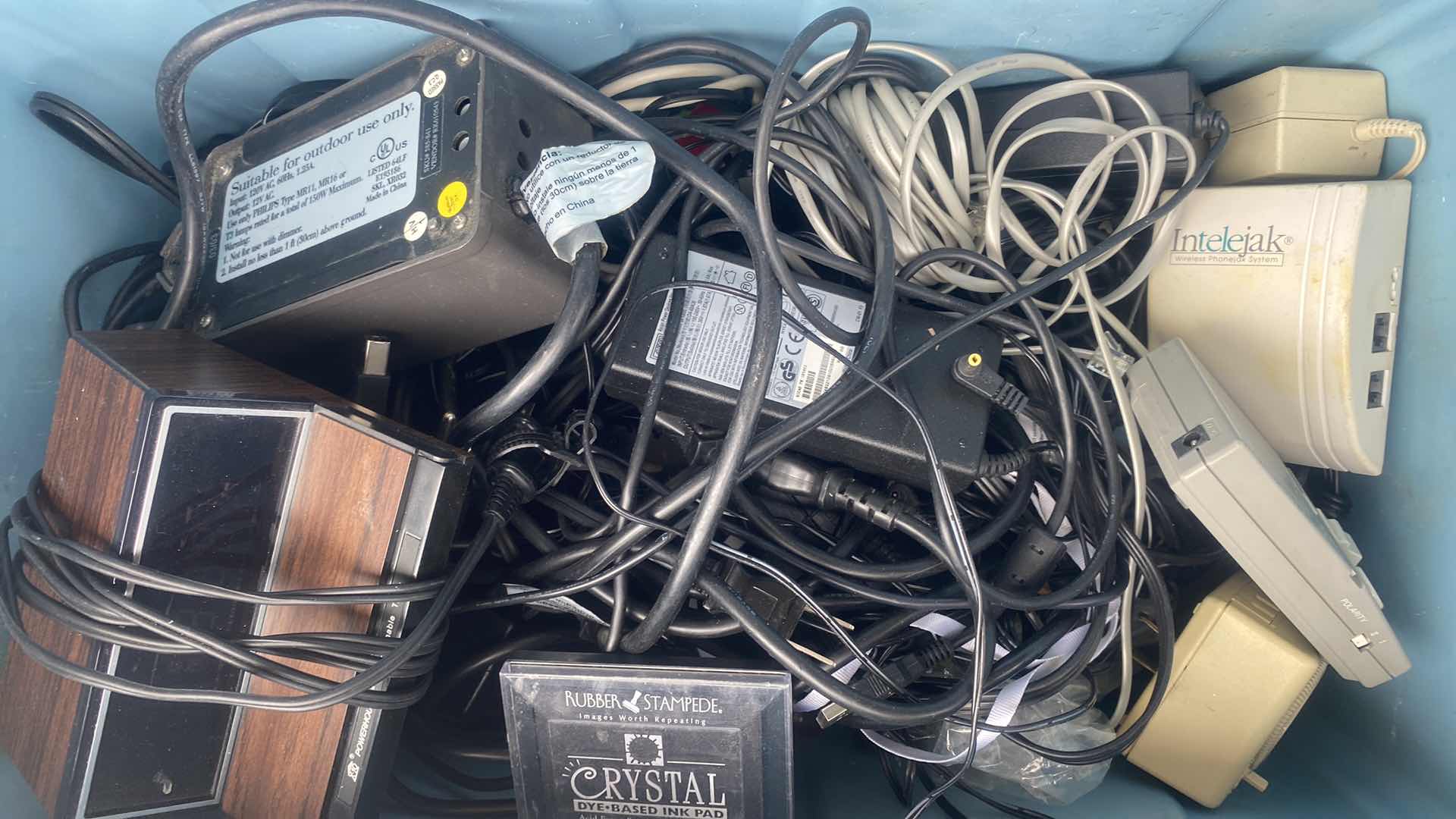 Photo 1 of CRATE WITH ALARM CLICK & CORDS