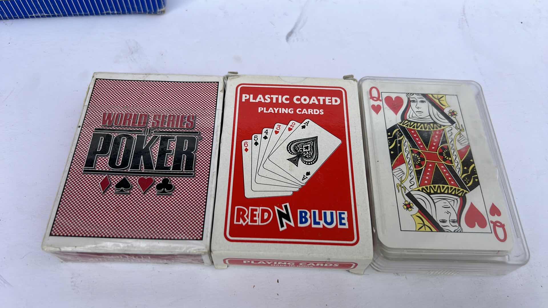 Photo 1 of CARD SHUFFLER & 3 DECKS OF CARDS