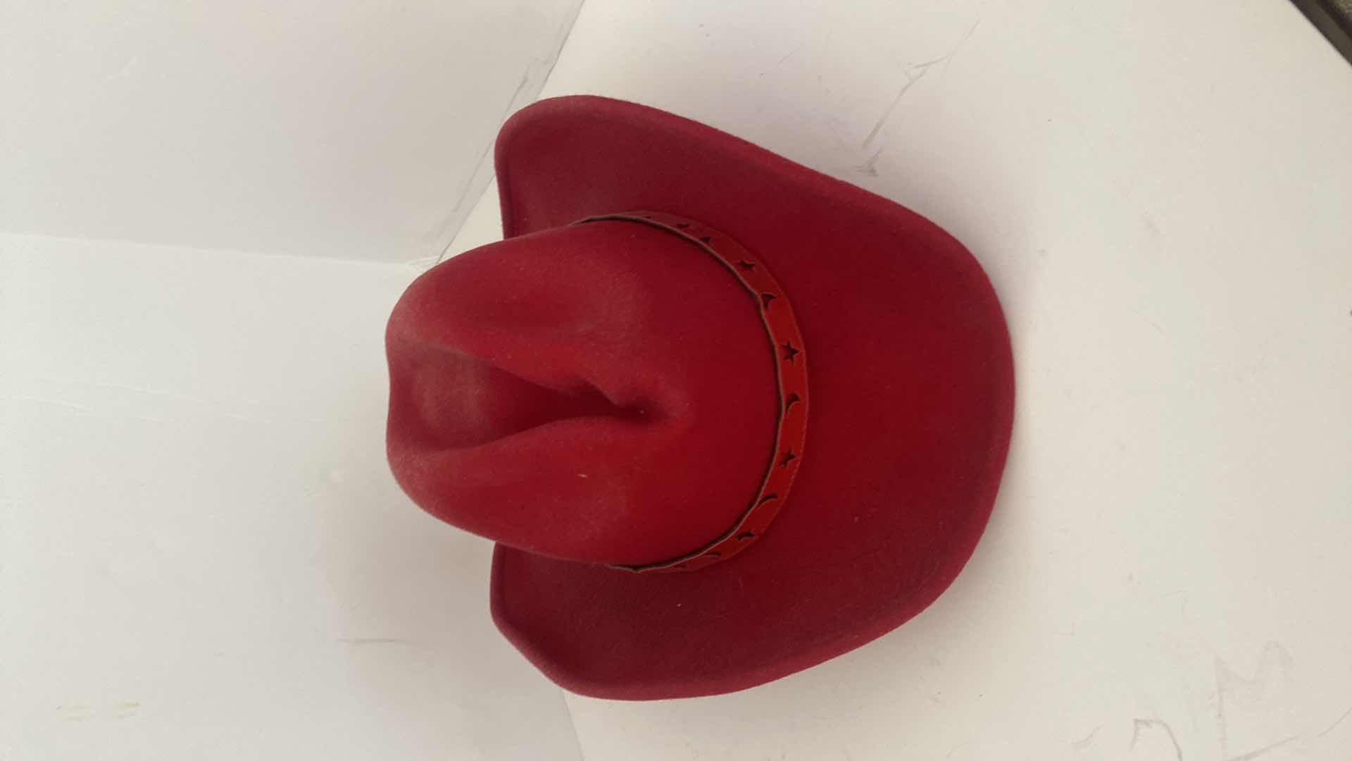 Photo 1 of 2-FELT WESTERN HATS