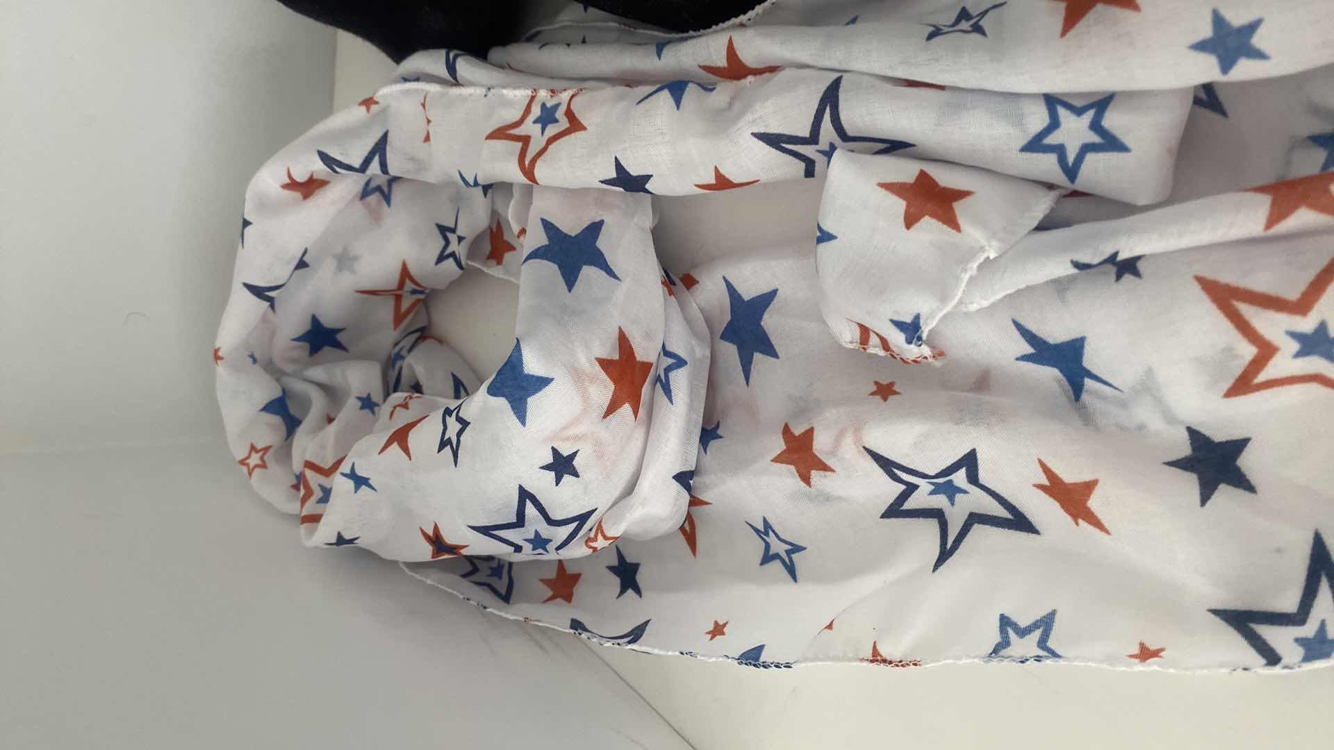 Photo 1 of 4-PATRIOTIC SCARVES & VETERAN CAPS