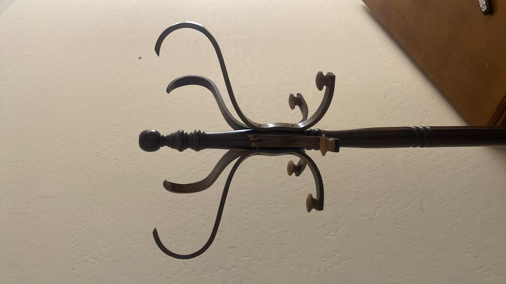 Photo 1 of WOOD COAT RACK 6’