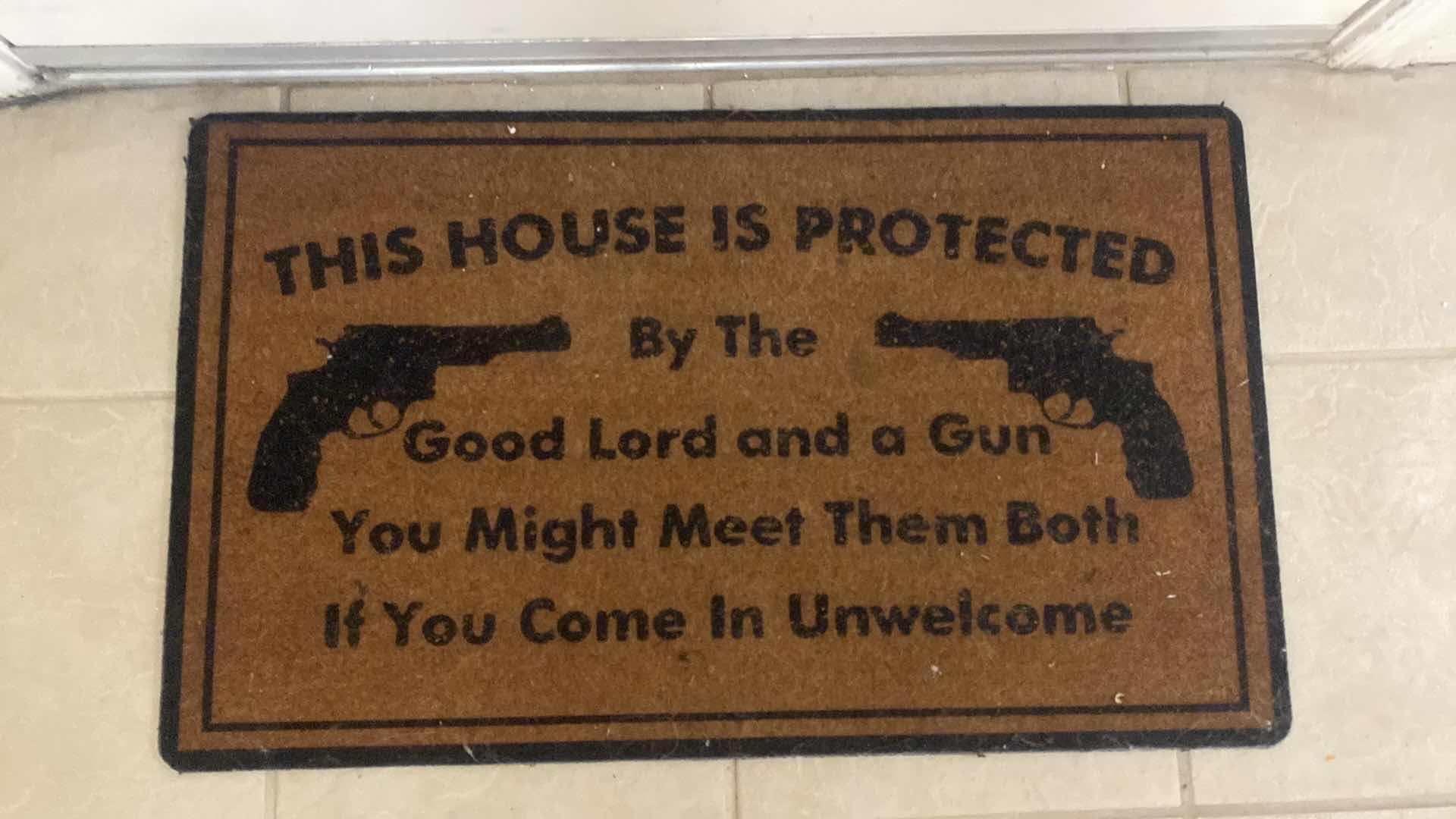 Photo 1 of DOOR MAT 30” x 18”