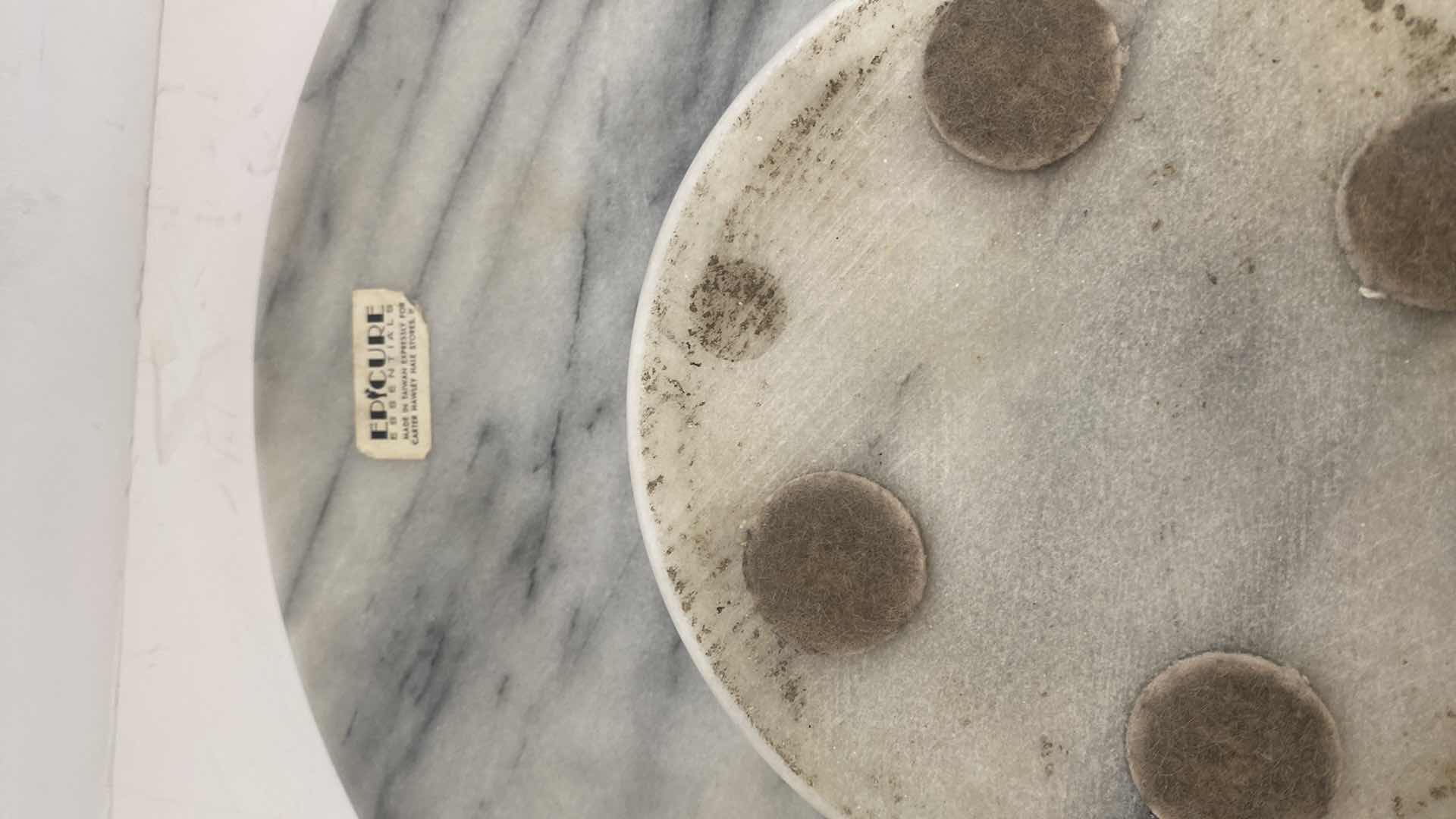 Photo 1 of EPICURE MARBLE LAZY SUSAN 12”