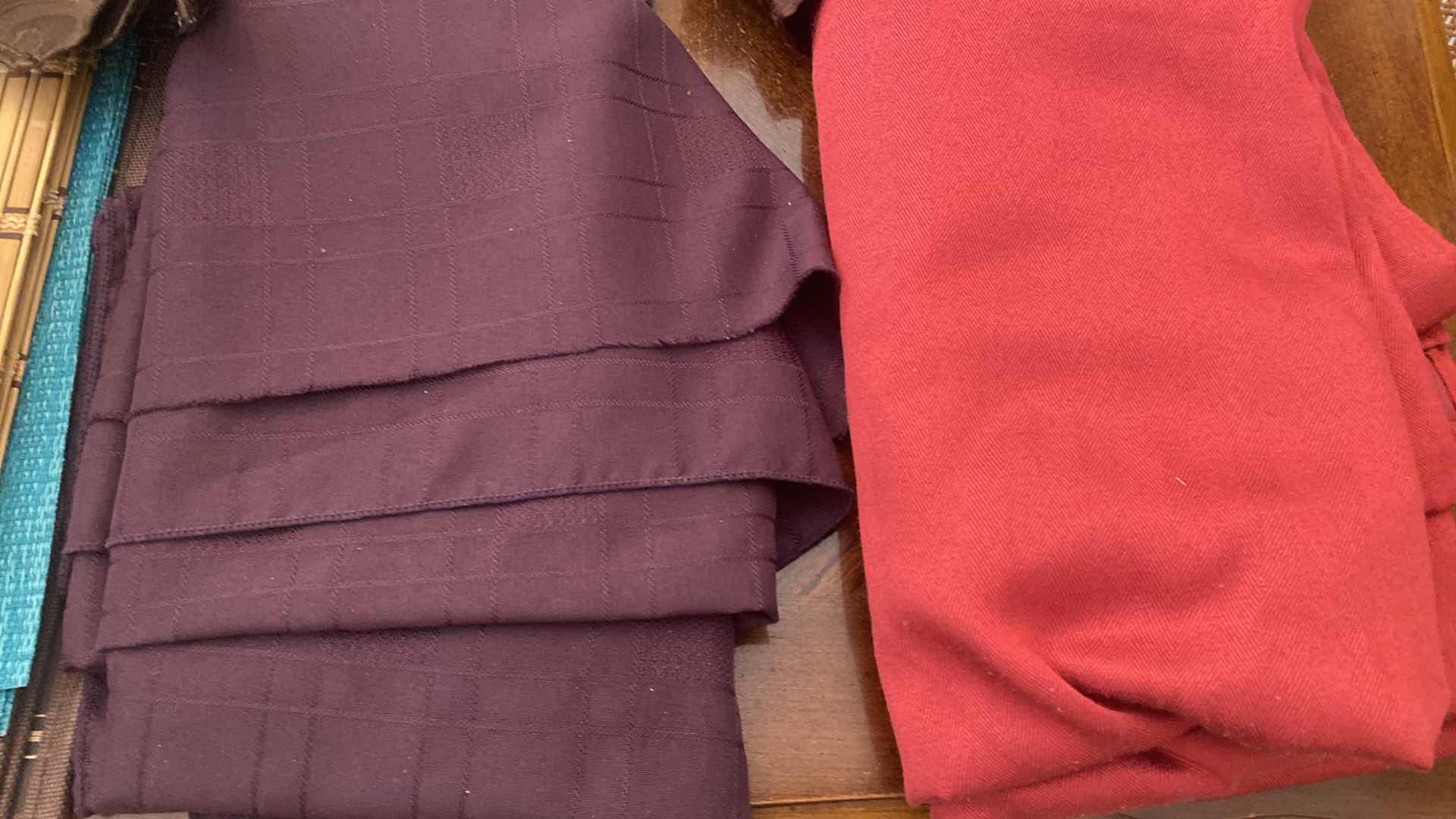 Photo 1 of PLACEMATS & TABLE LINENS